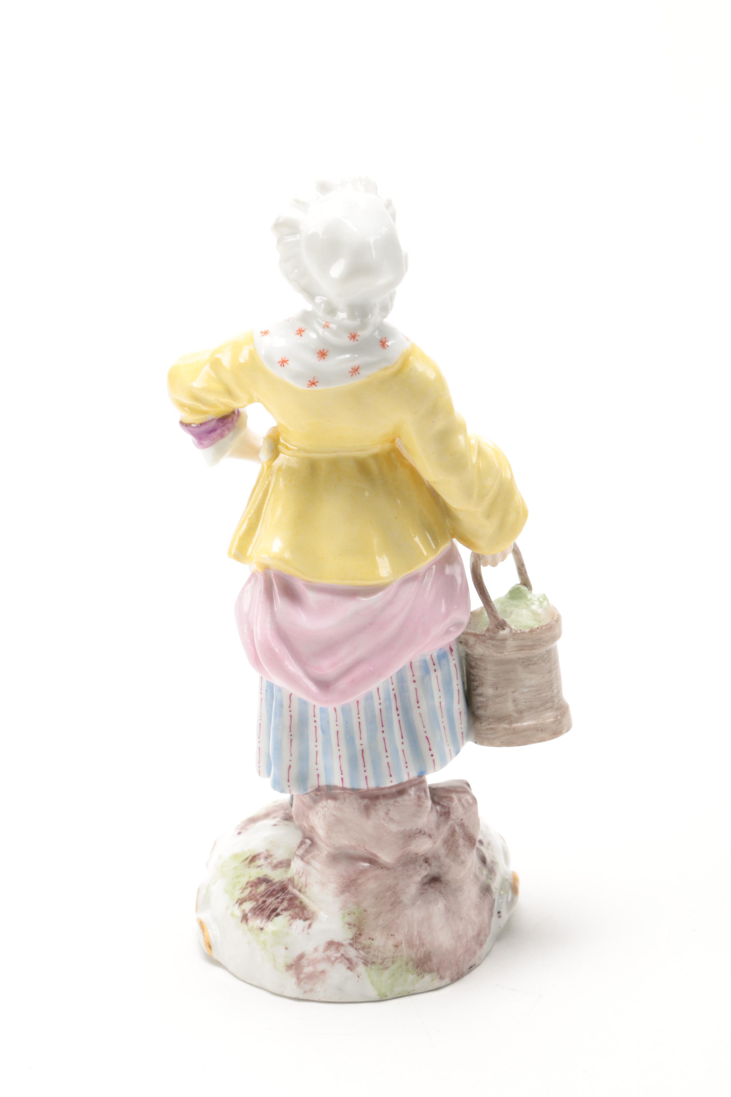 Assortment of Ceramic Figures Including Samson Edme et Cie