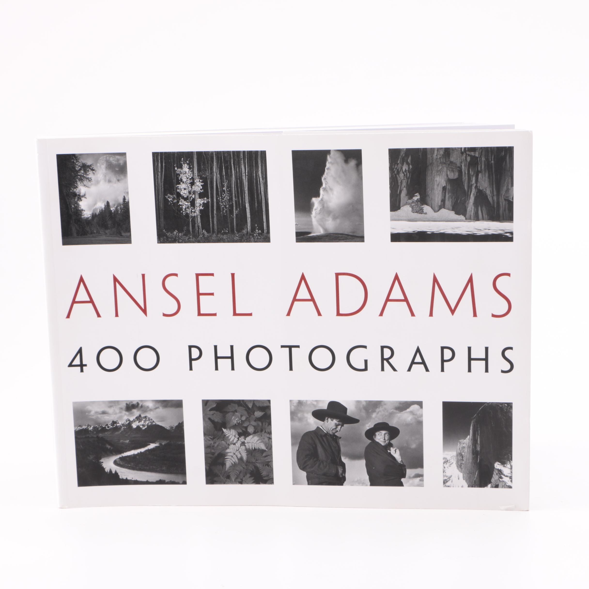 Yashica 35MM Film Camera and "Ansel Adams: 400 Photographs" Book