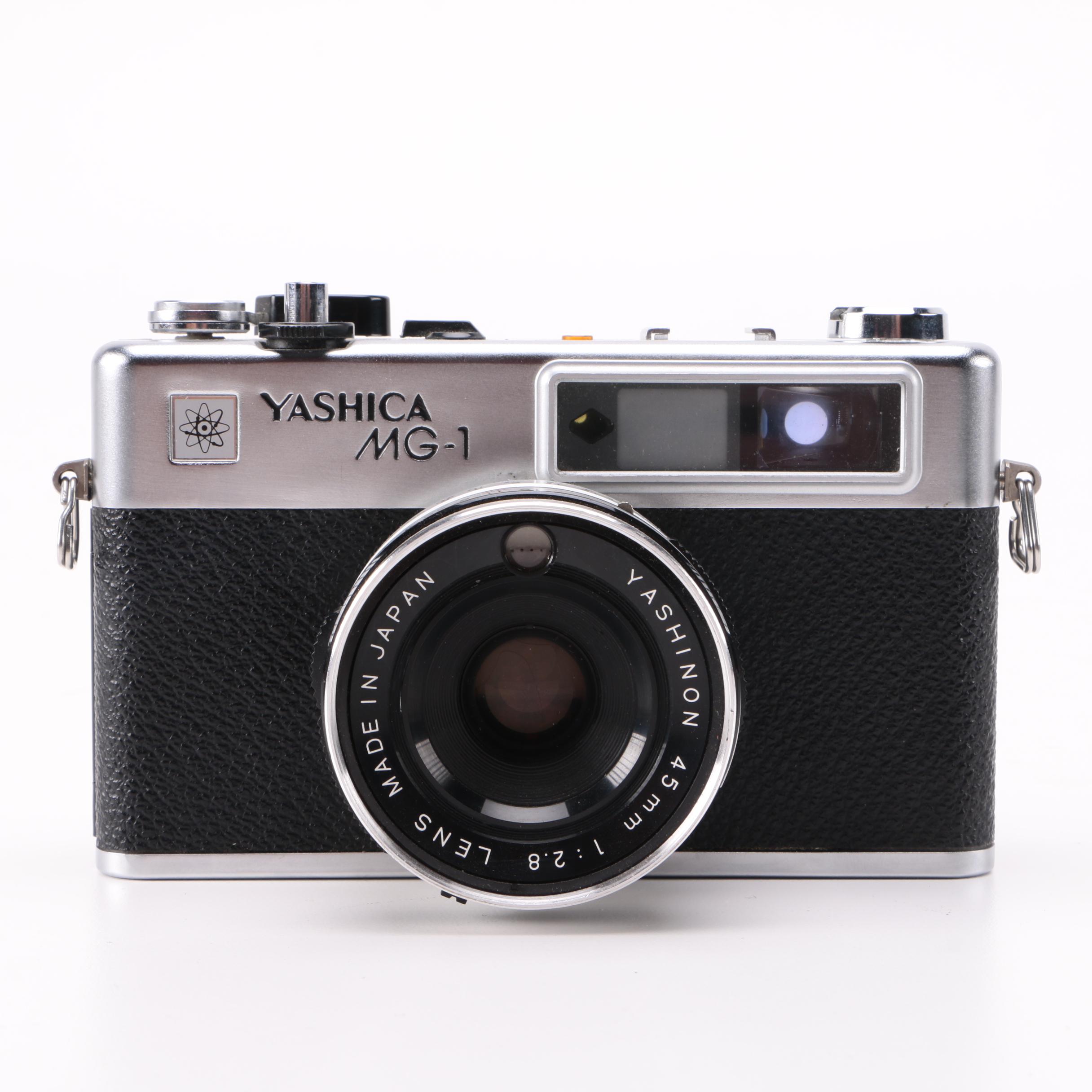 Yashica 35MM Film Camera and "Ansel Adams: 400 Photographs" Book