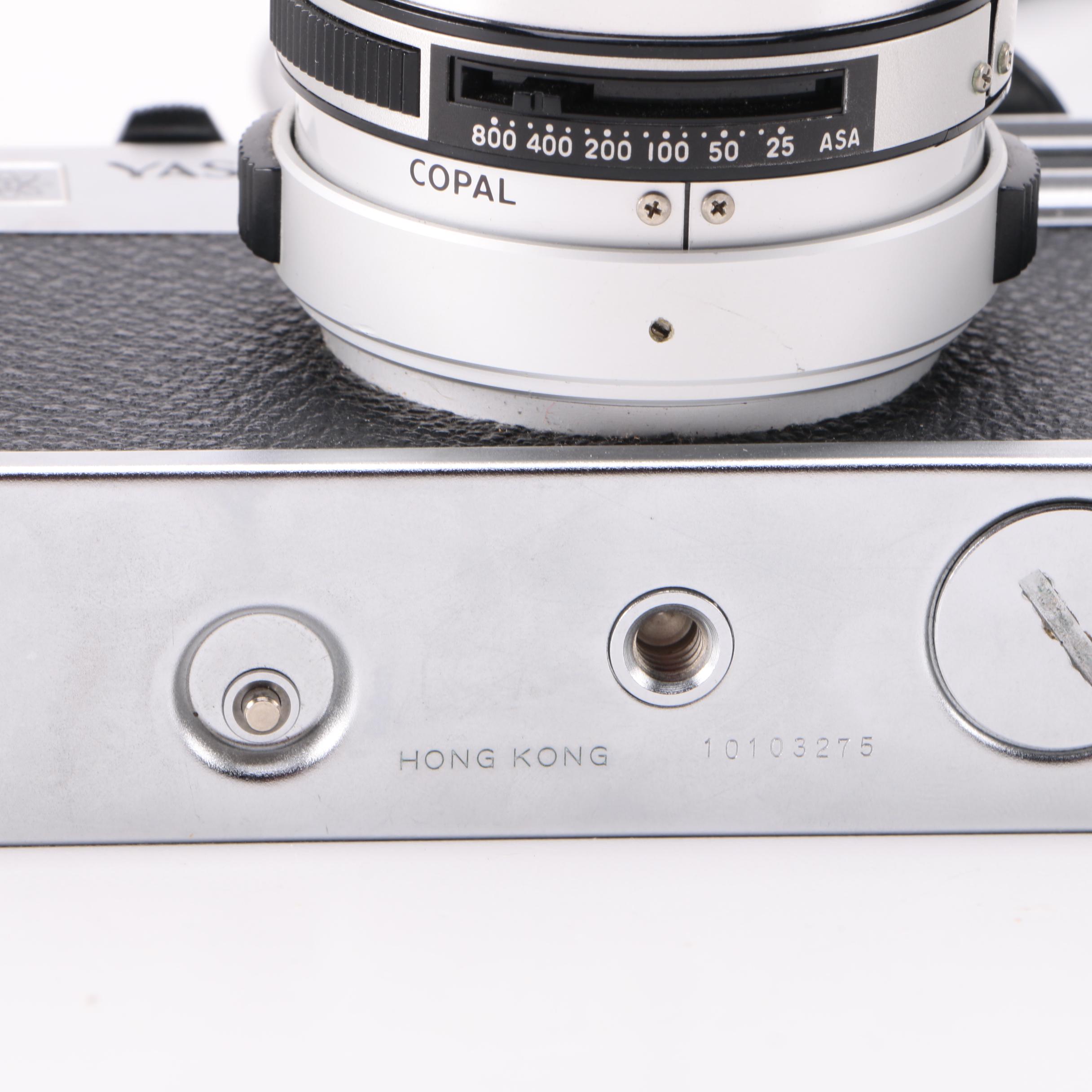 Yashica 35MM Film Camera and "Ansel Adams: 400 Photographs" Book