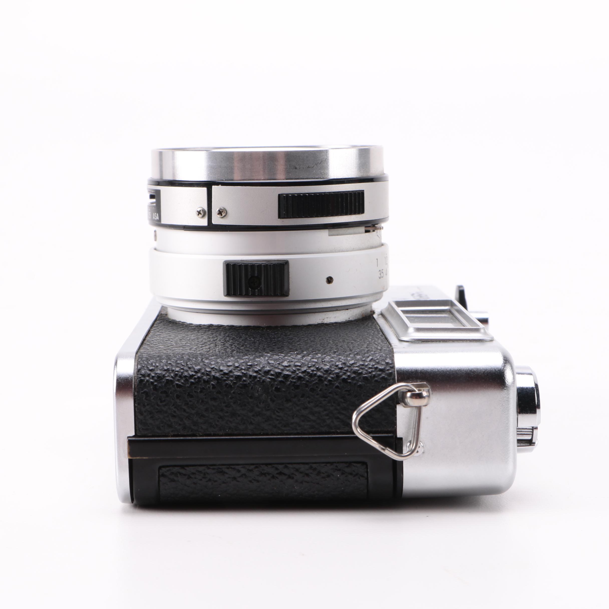 Yashica 35MM Film Camera and "Ansel Adams: 400 Photographs" Book