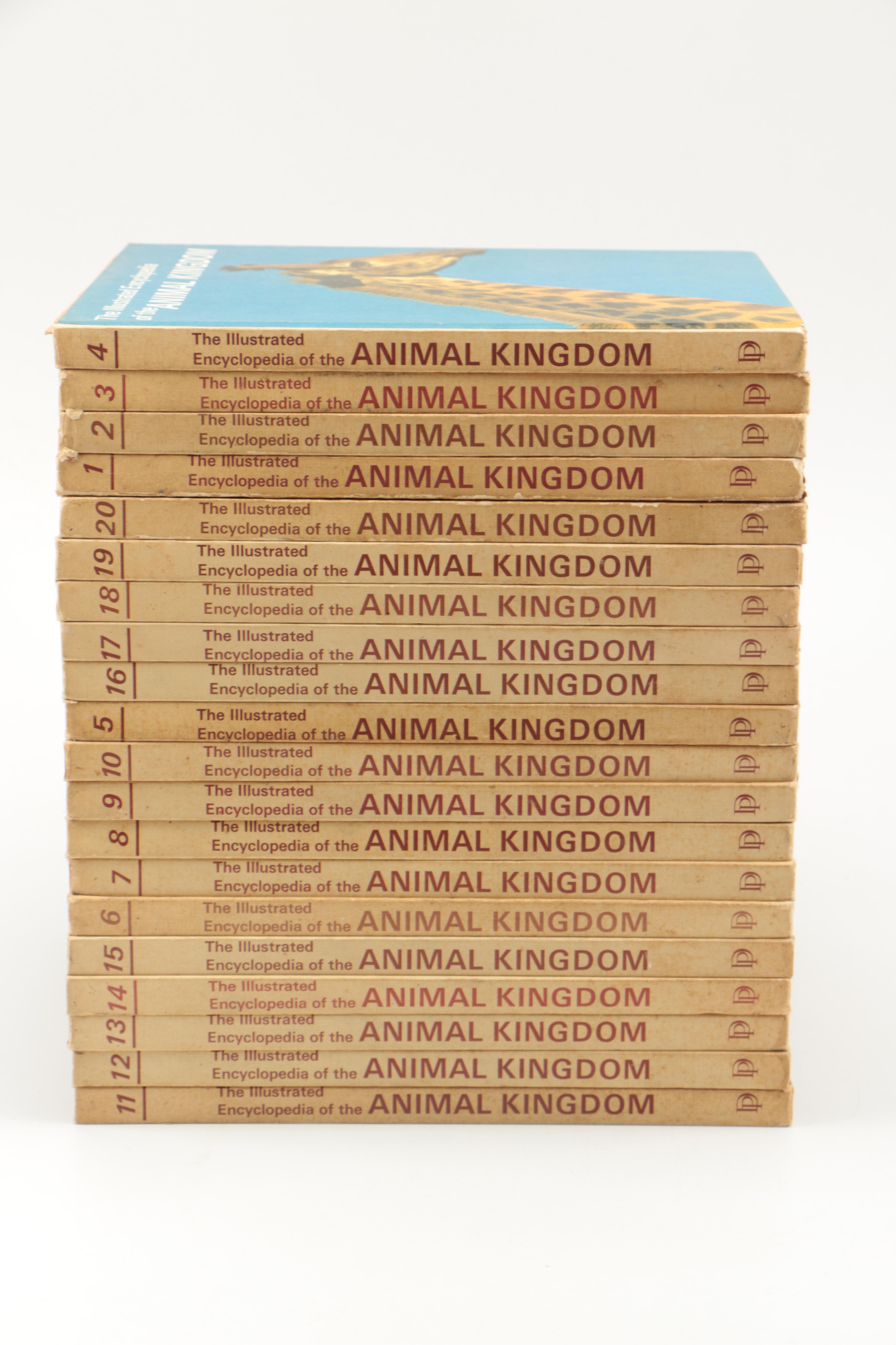 Collection of "The Illustrated Encyclopedia of the Animal Kingdom" Books