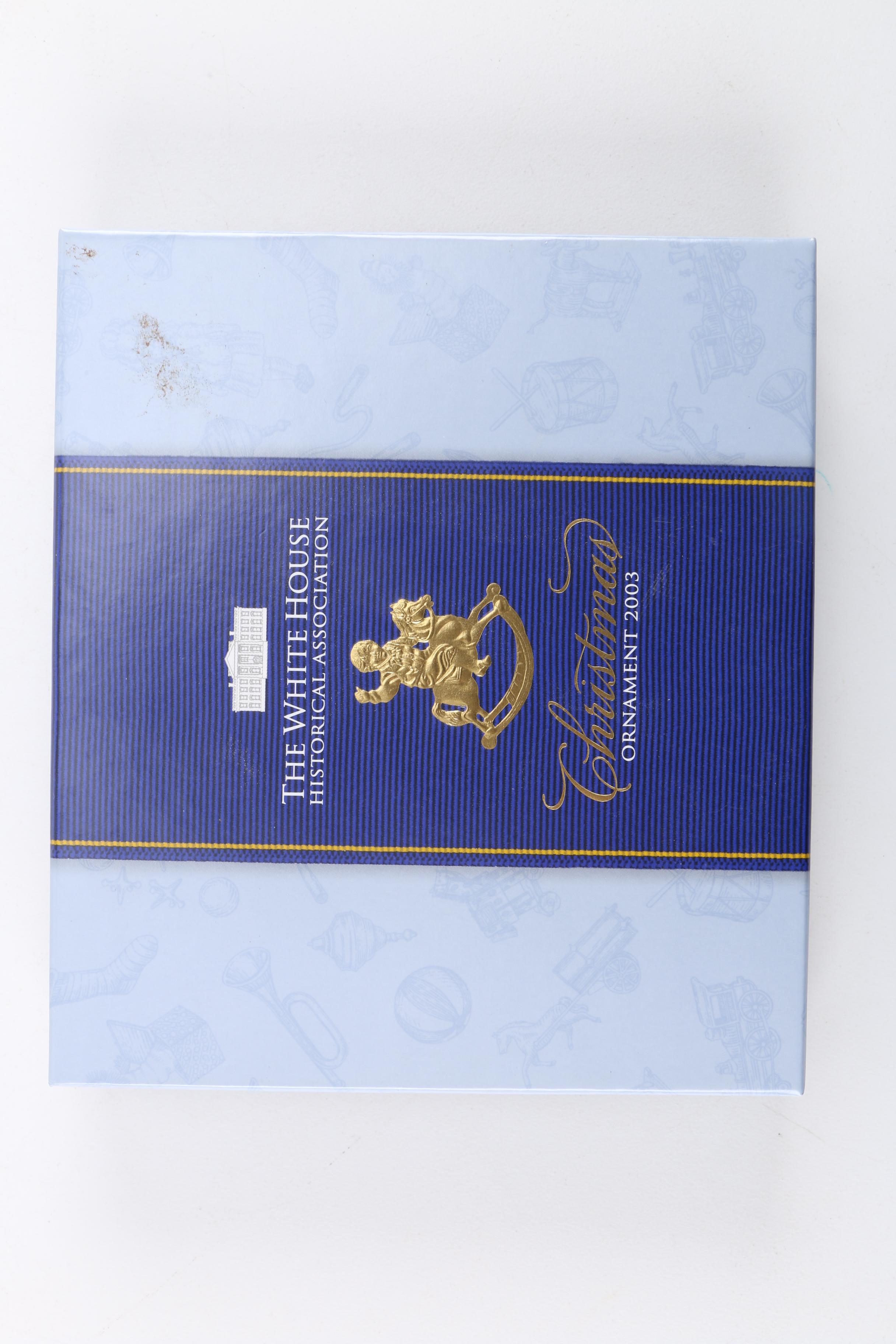 White House Historical Assoc. Holiday Ornaments