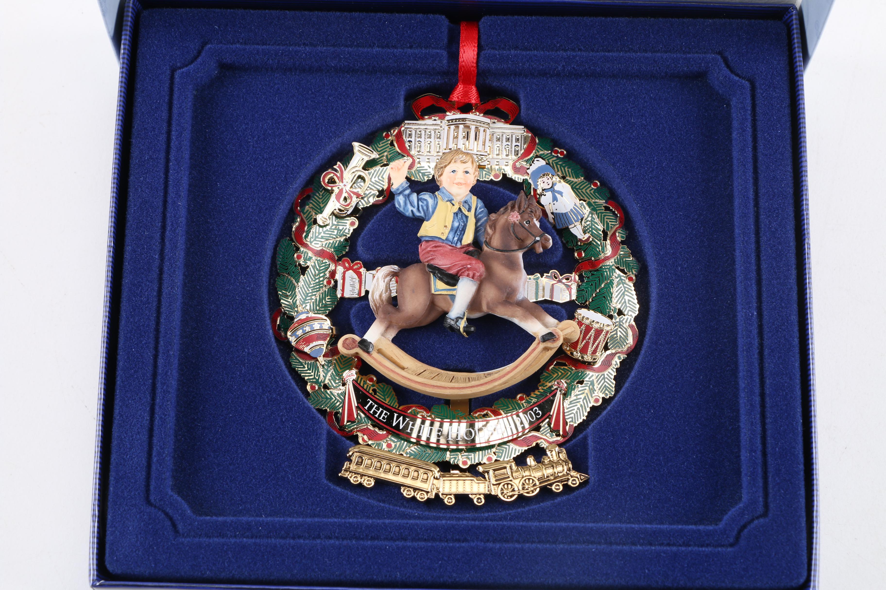 White House Historical Assoc. Holiday Ornaments