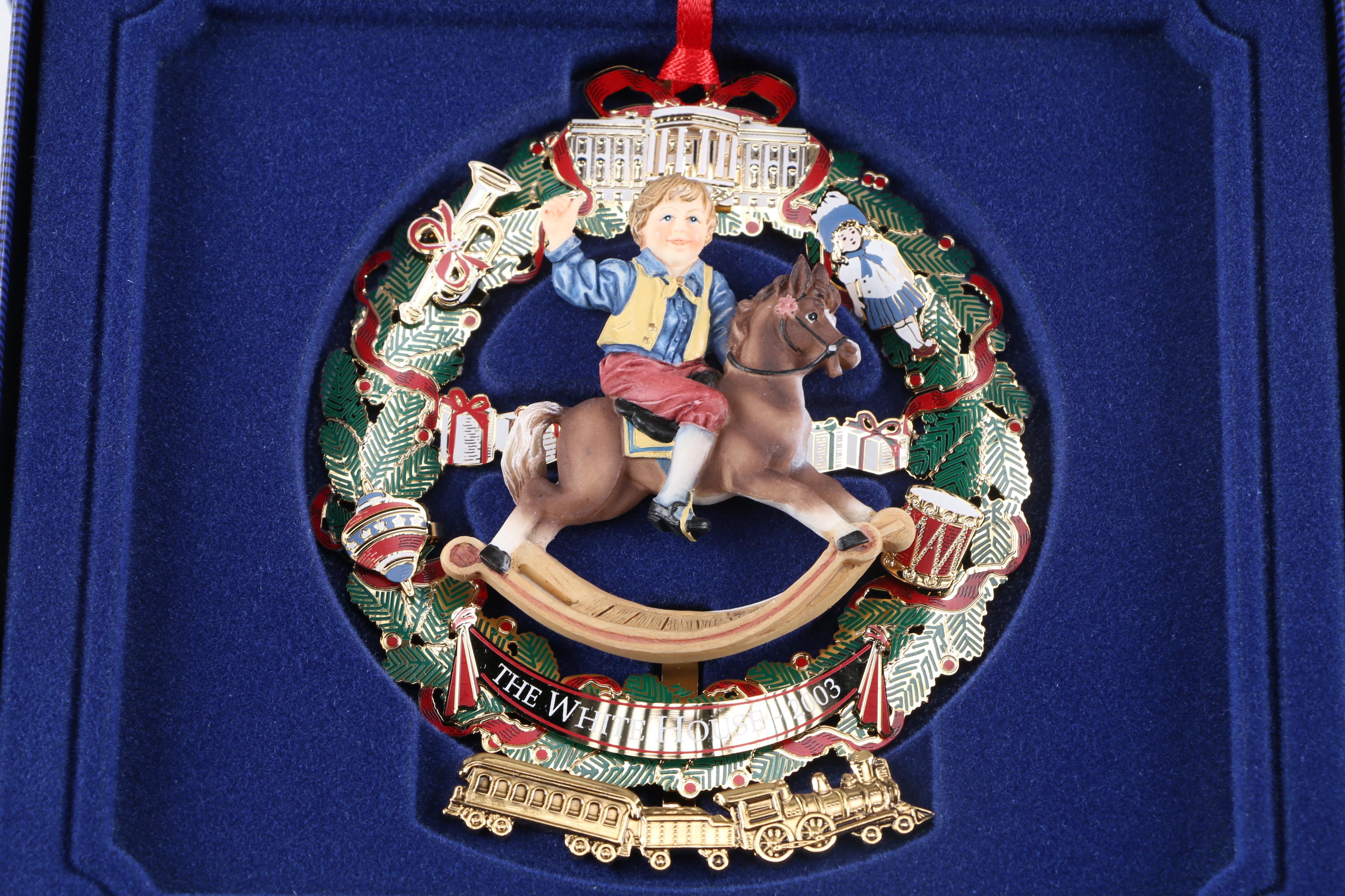 White House Historical Assoc. Holiday Ornaments