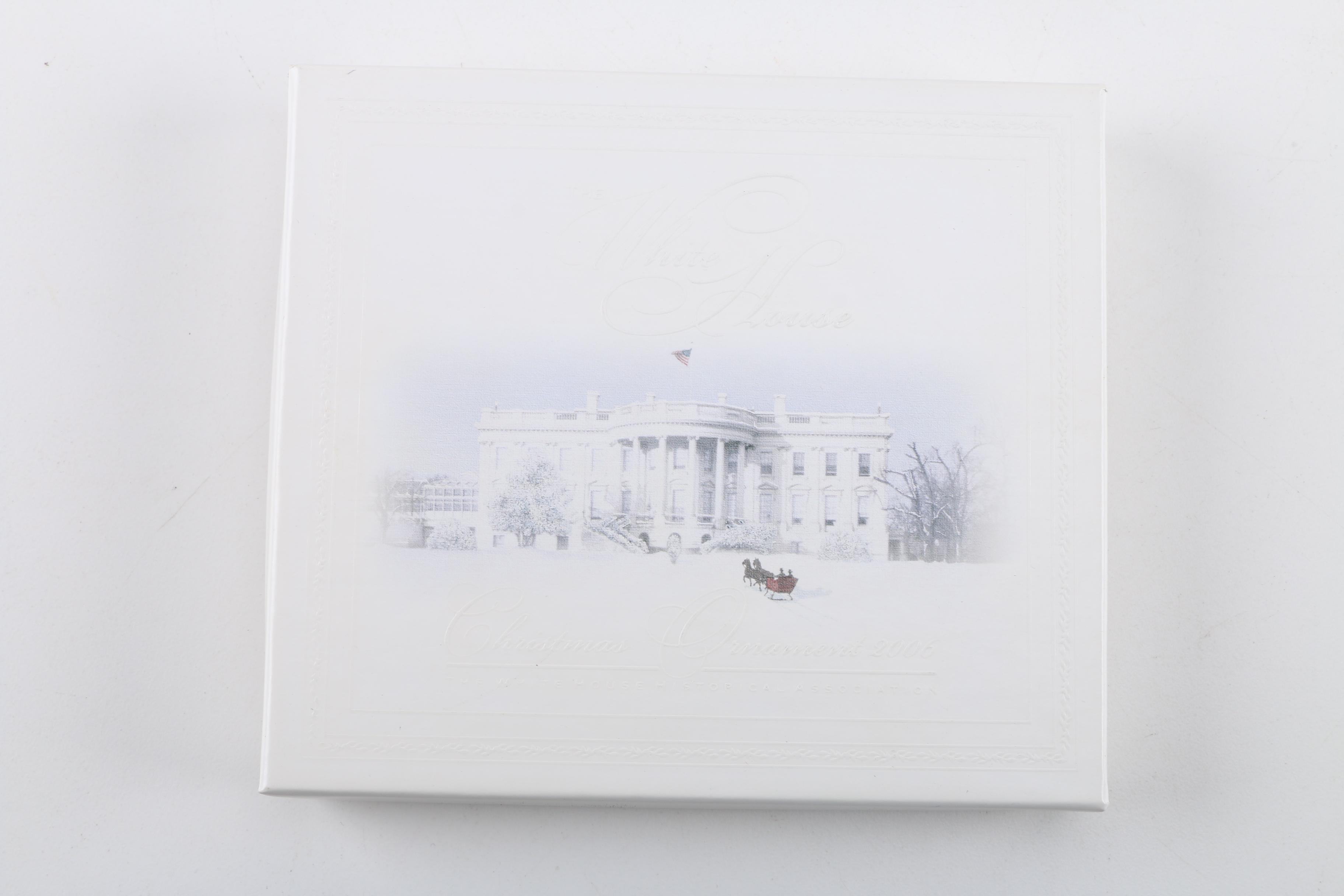White House Historical Assoc. Holiday Ornaments