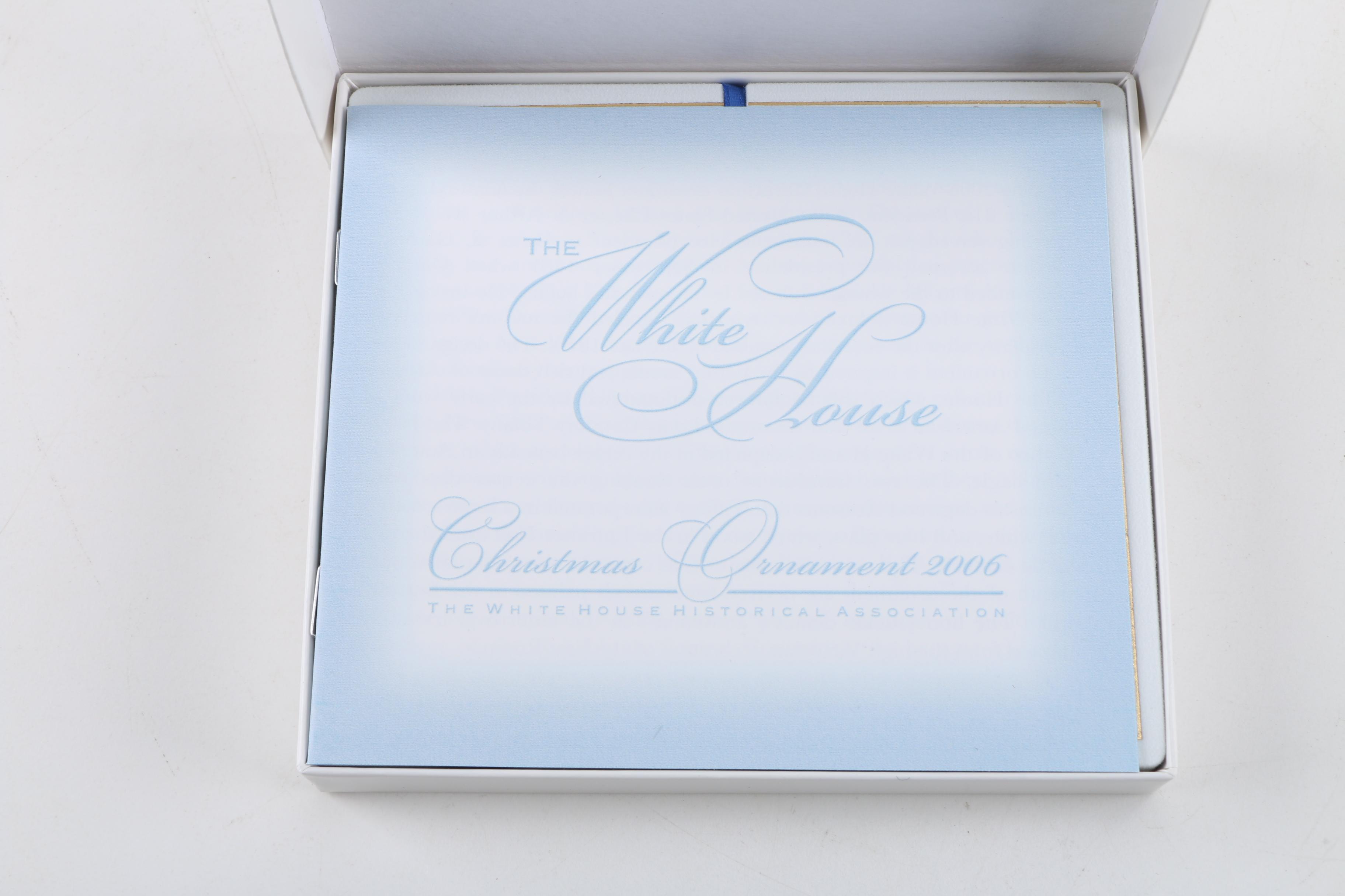 White House Historical Assoc. Holiday Ornaments