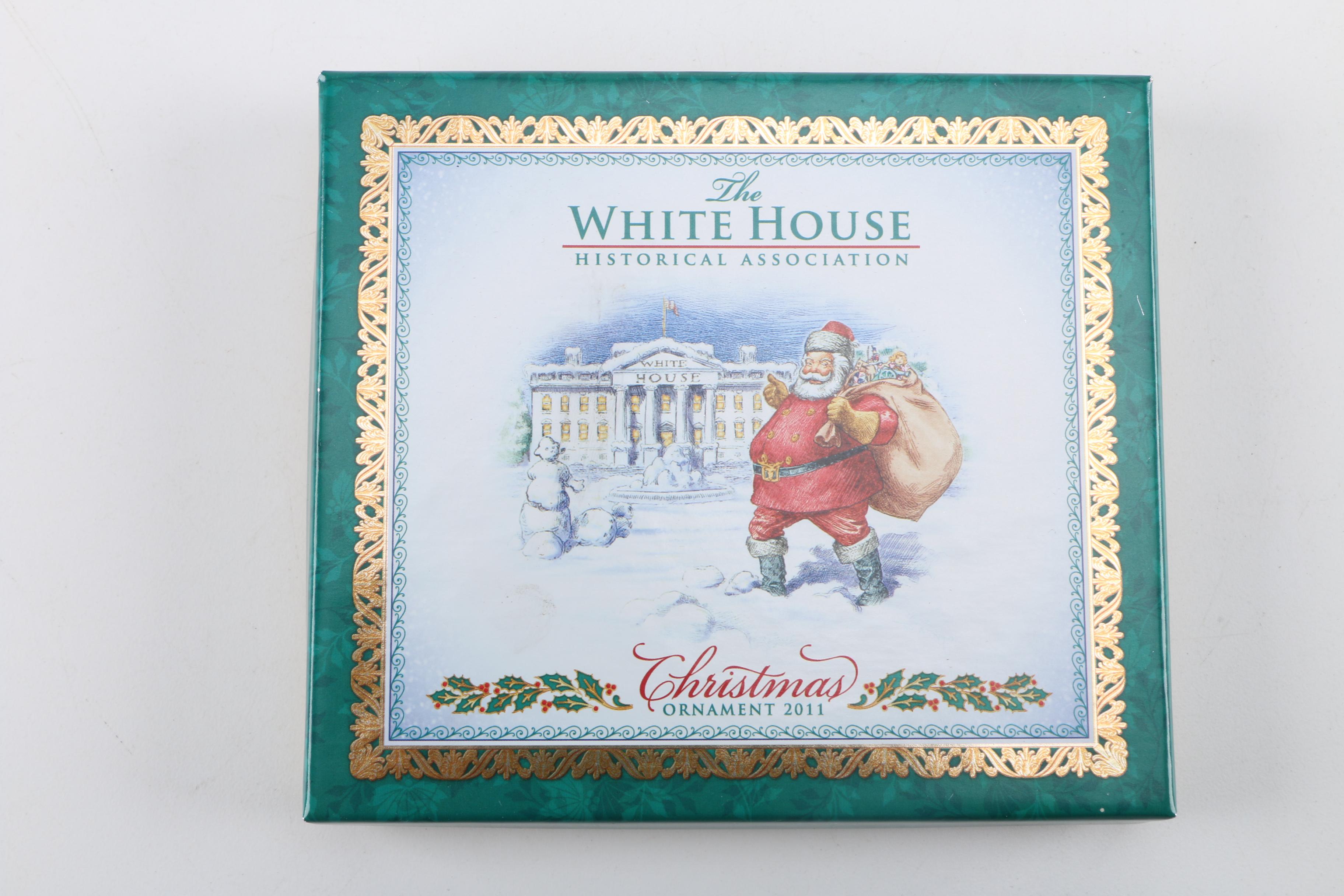 White House Historical Assoc. Holiday Ornaments