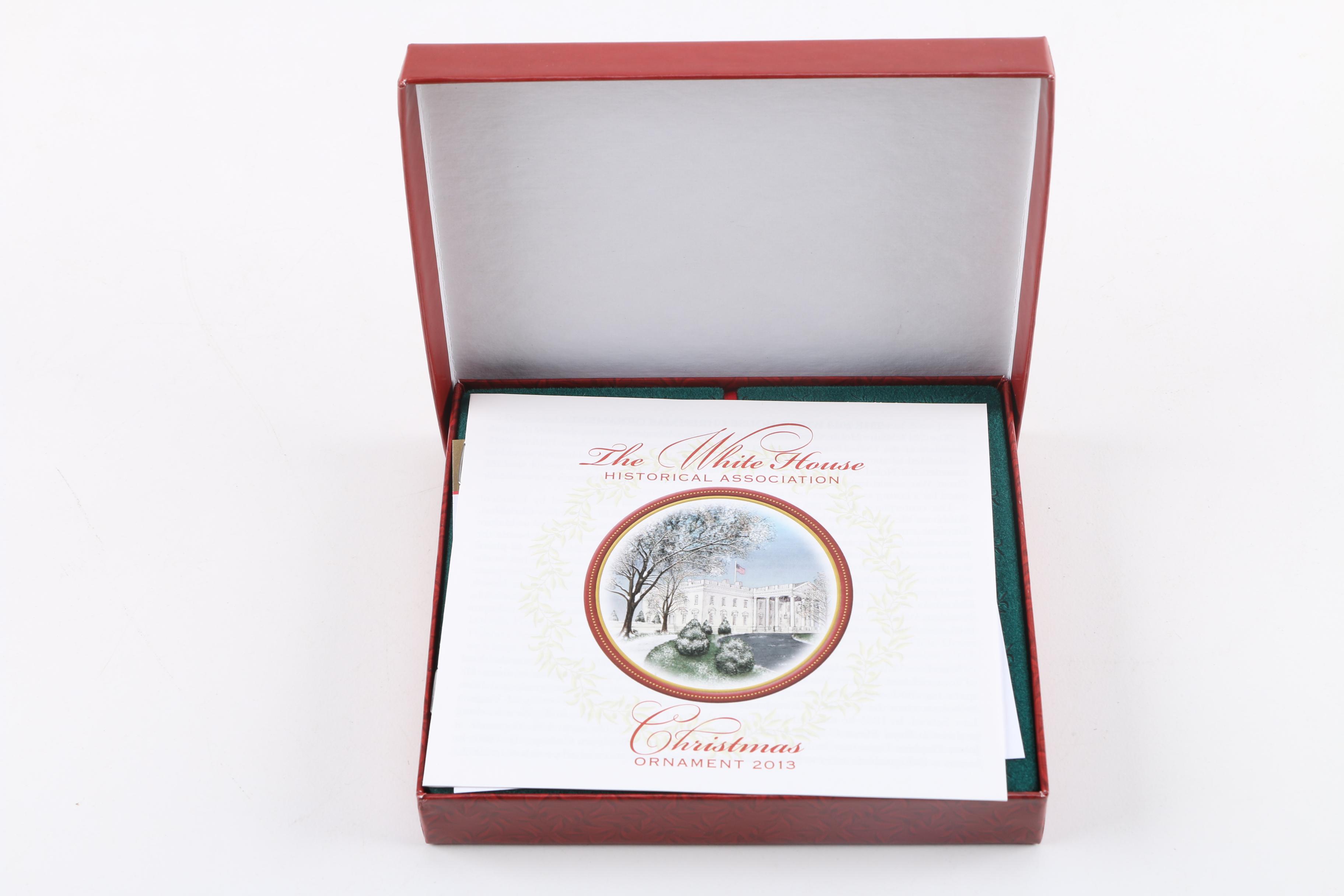 White House Historical Assoc. Holiday Ornaments
