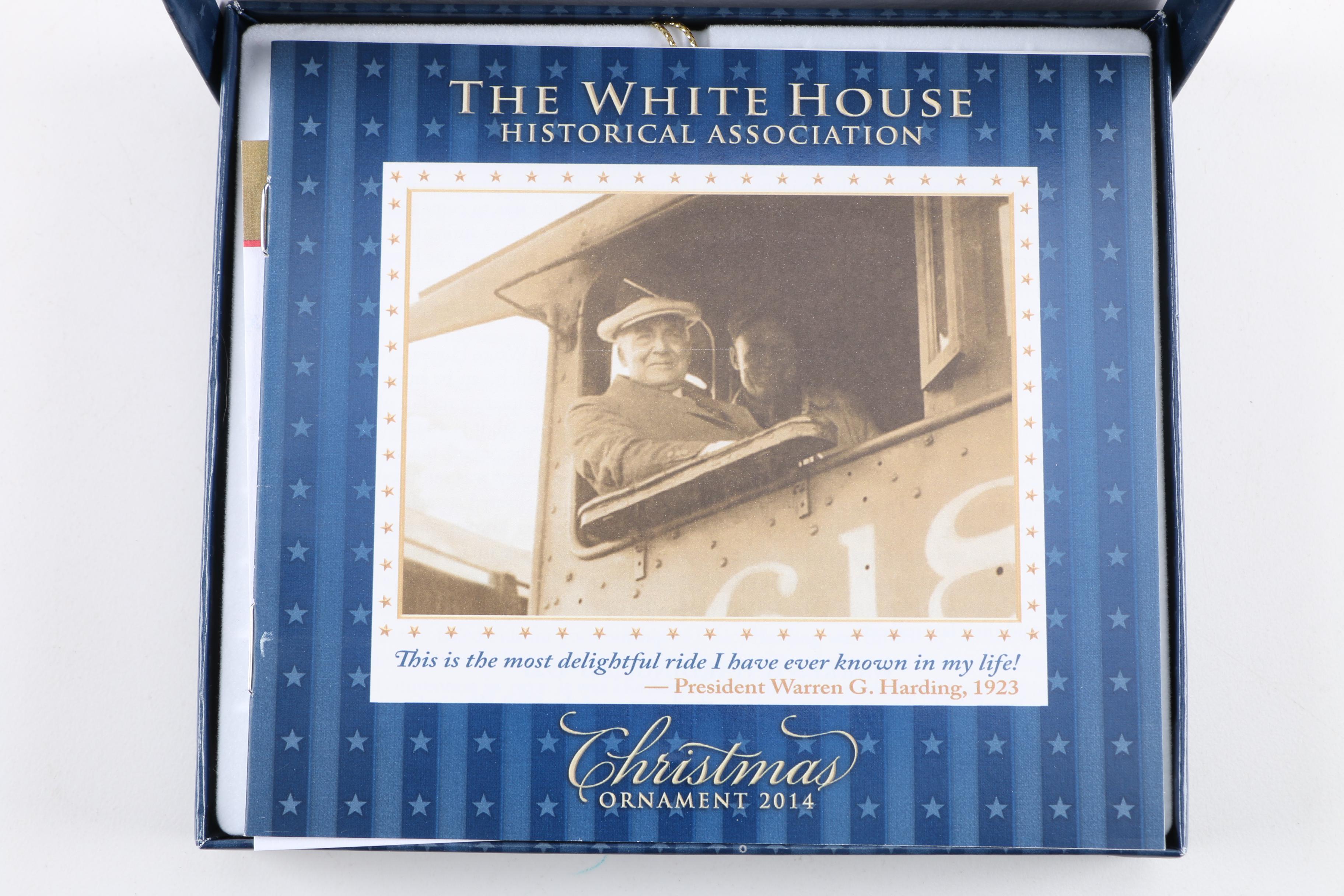 White House Historical Assoc. Holiday Ornaments