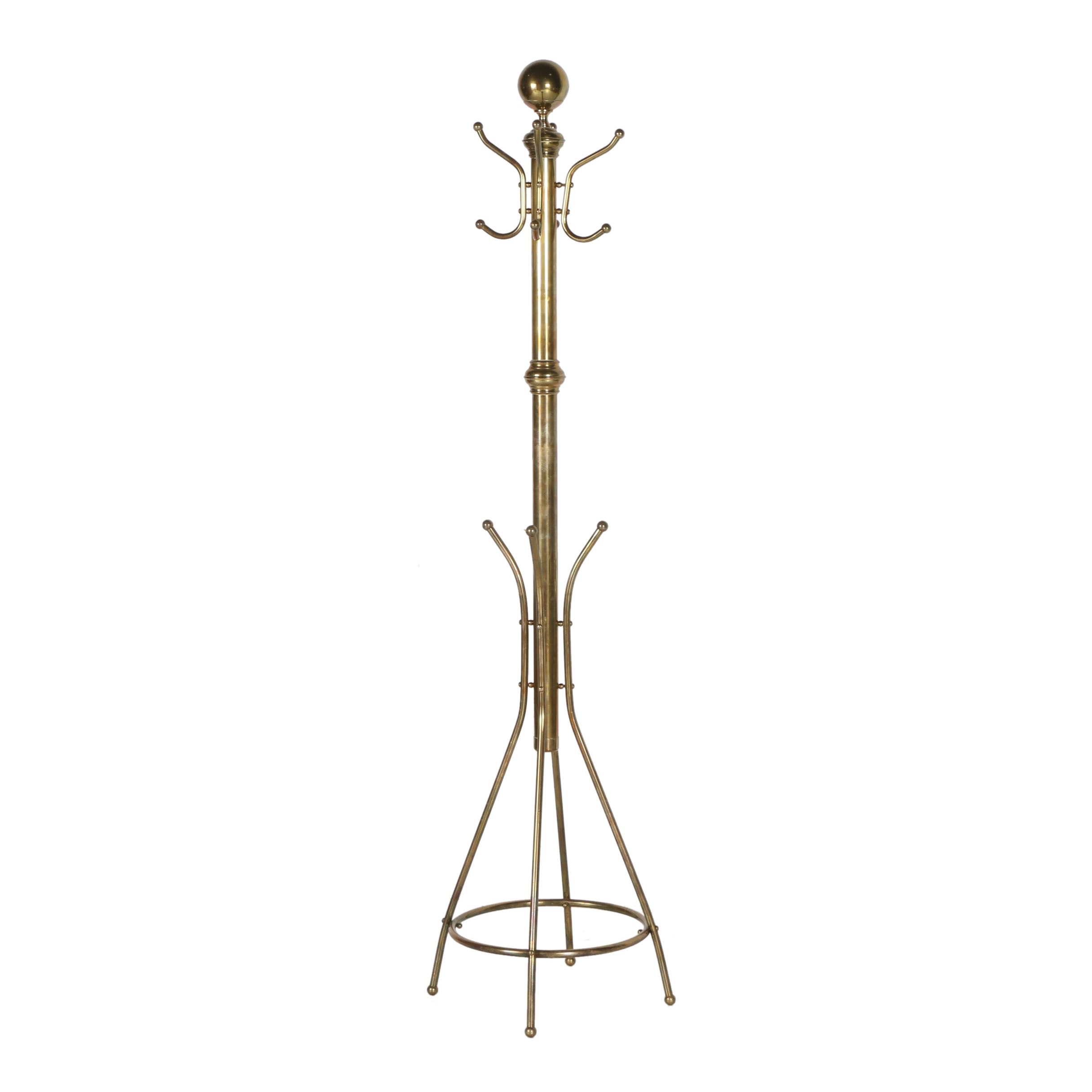 Brass Coat Rack