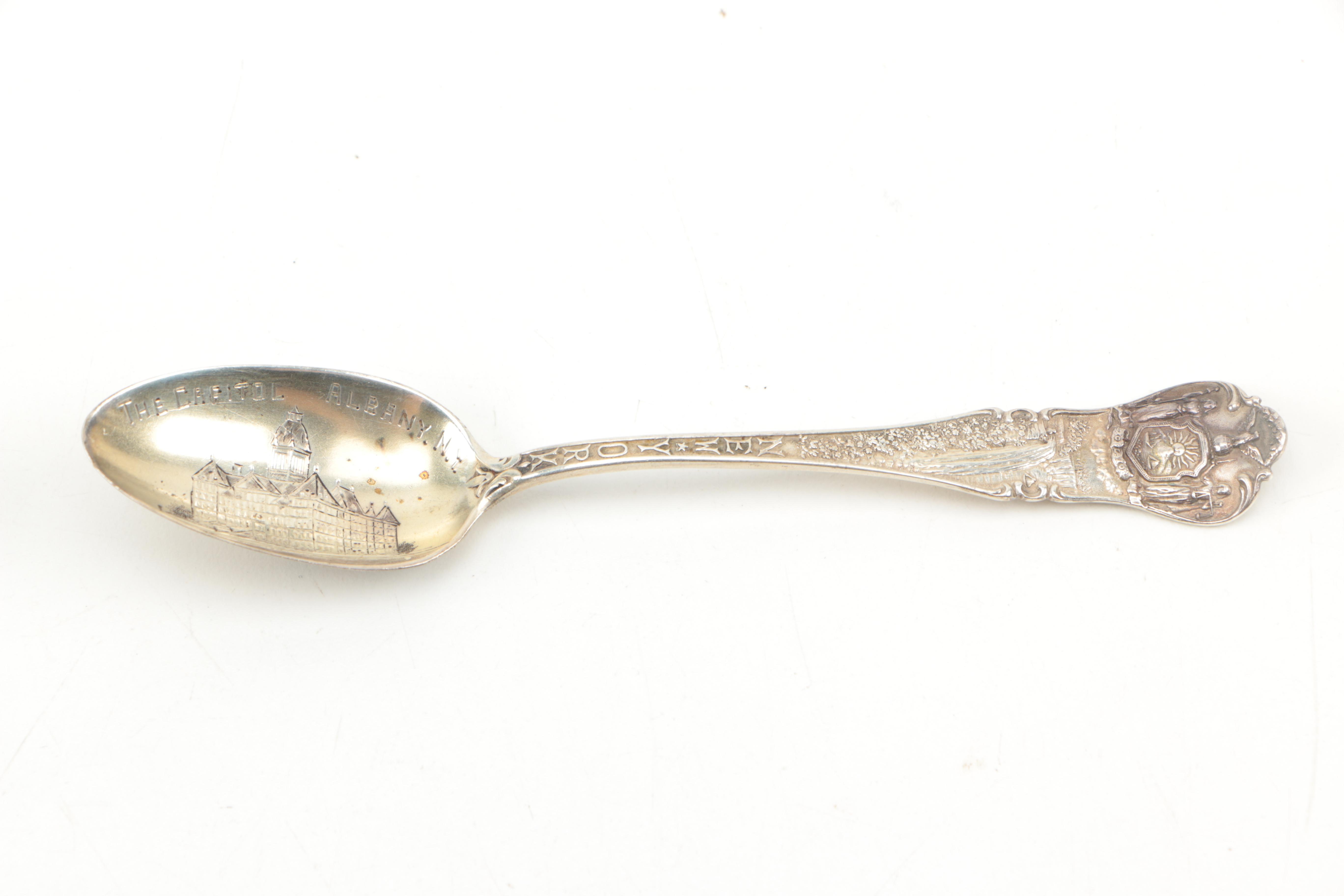 Sterling Souvenir Spoon Collection and More