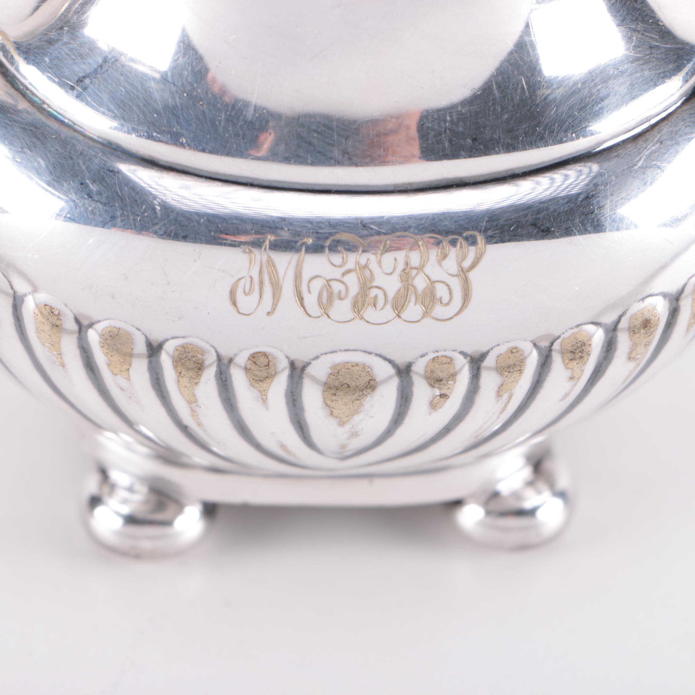 Silver Plated Coffee Set and Candelabra Including Reed & Barton