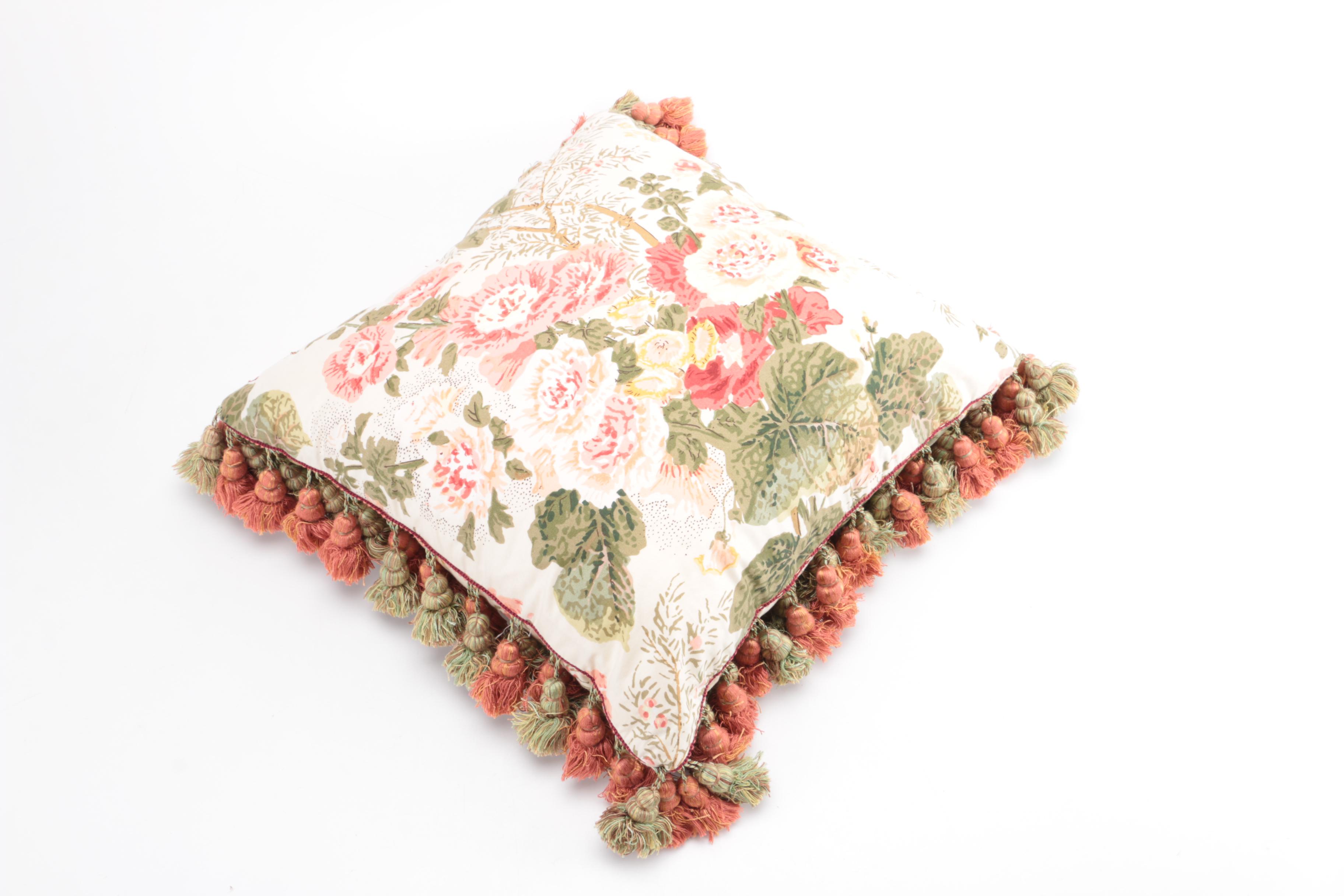 Custom Designer Fabric Accent Pillows