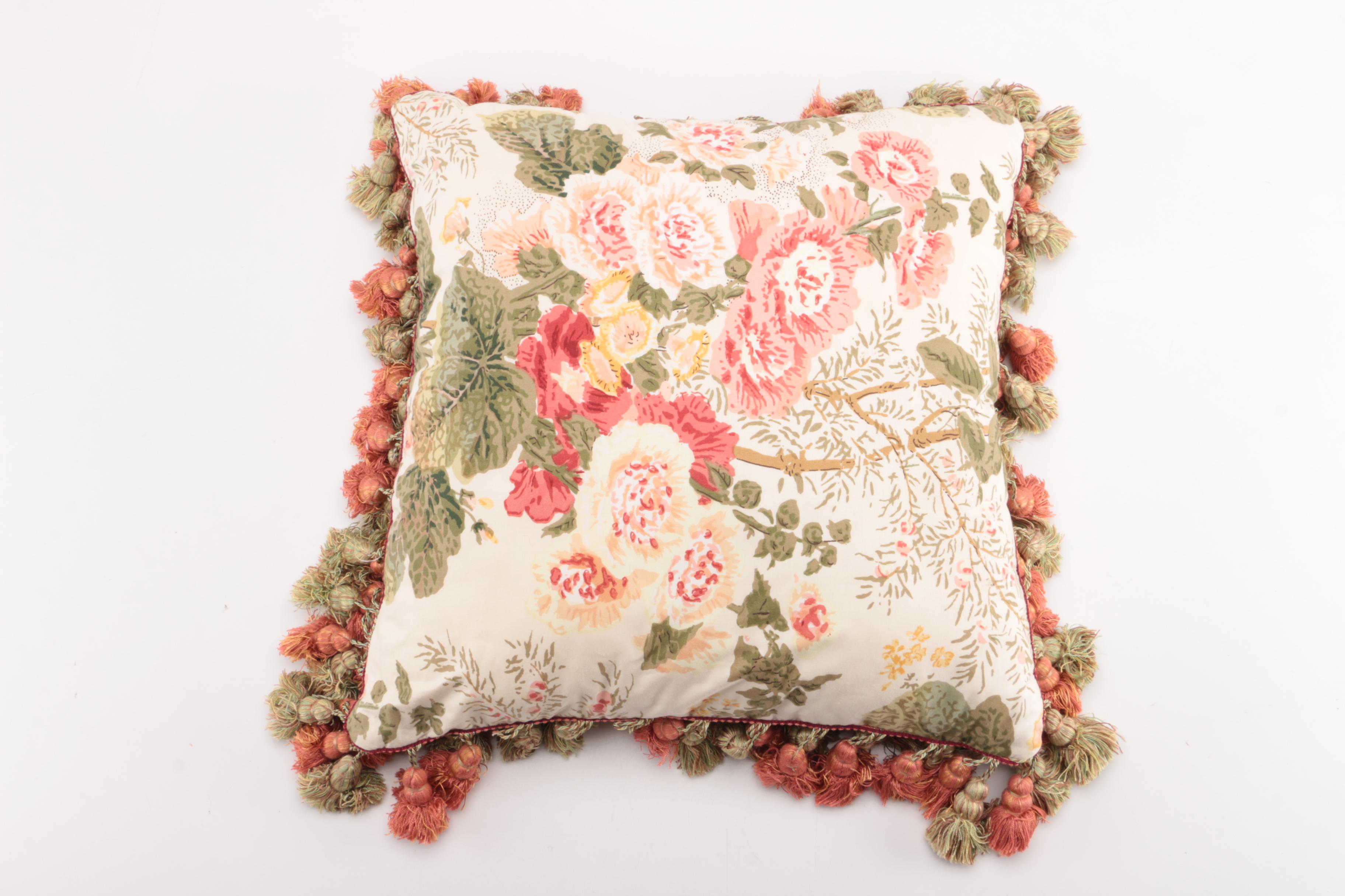 Custom Designer Fabric Accent Pillows