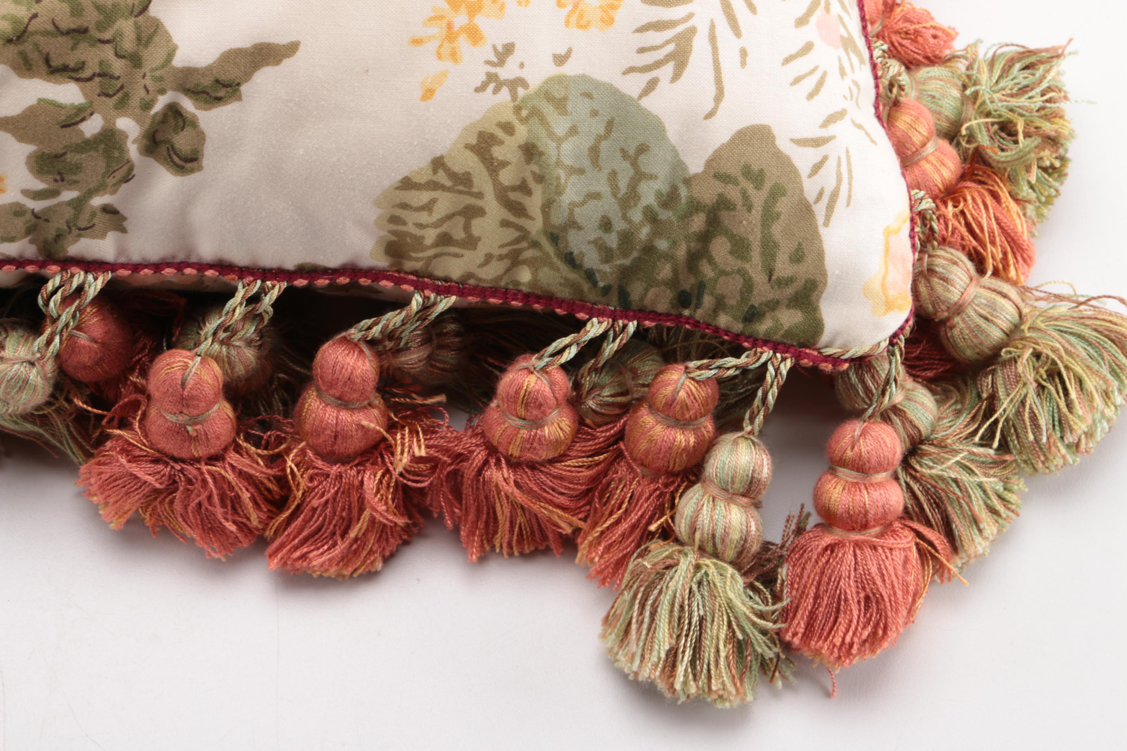 Custom Designer Fabric Accent Pillows