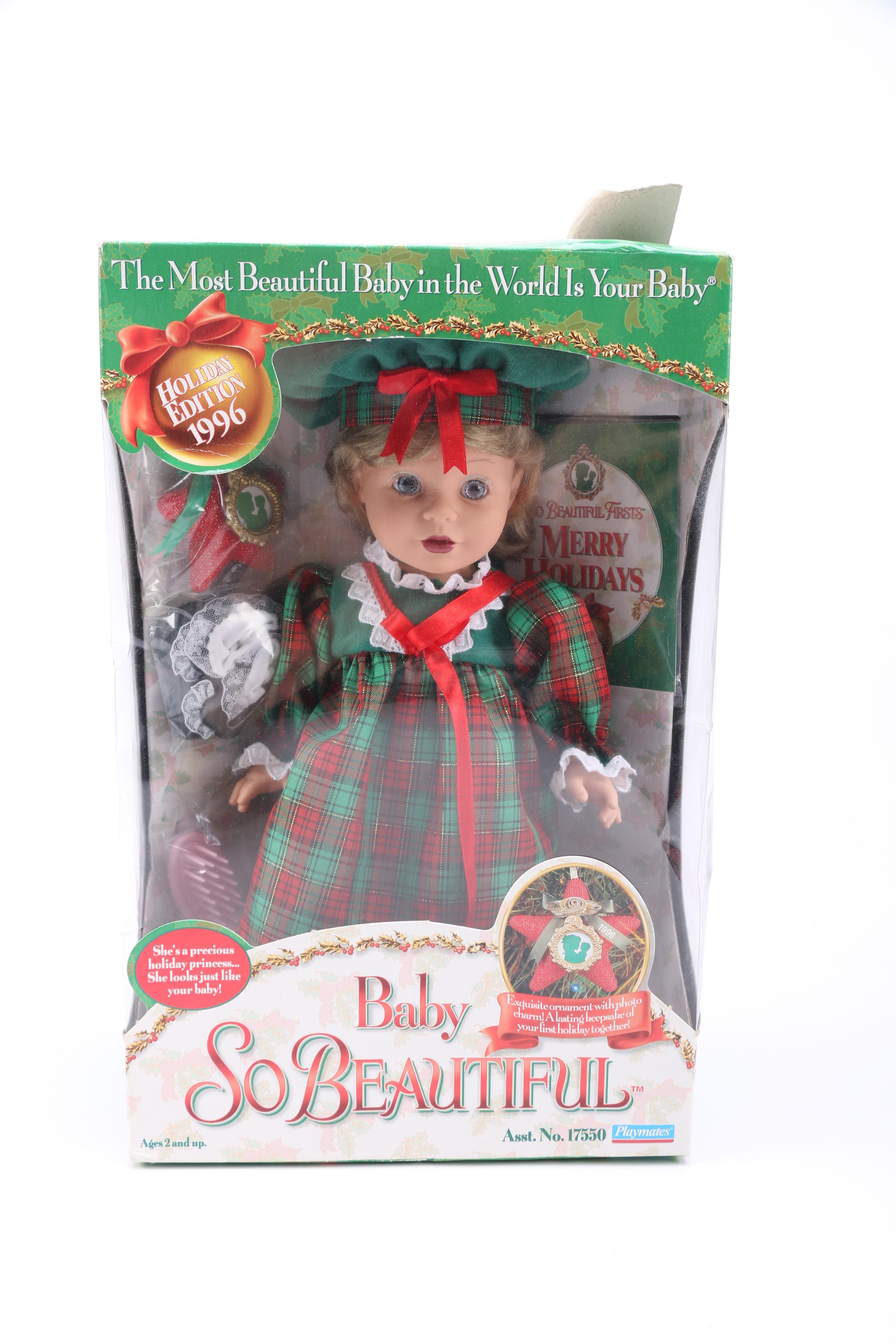 Pair of Holiday Themed Dolls