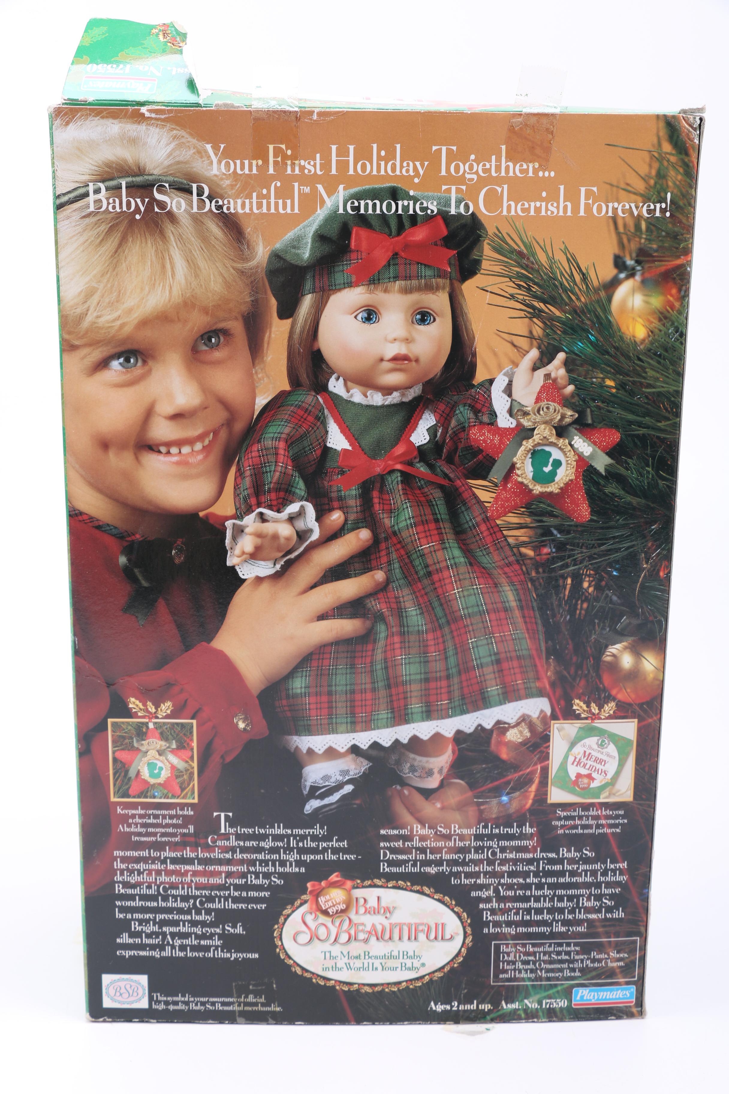 Pair of Holiday Themed Dolls