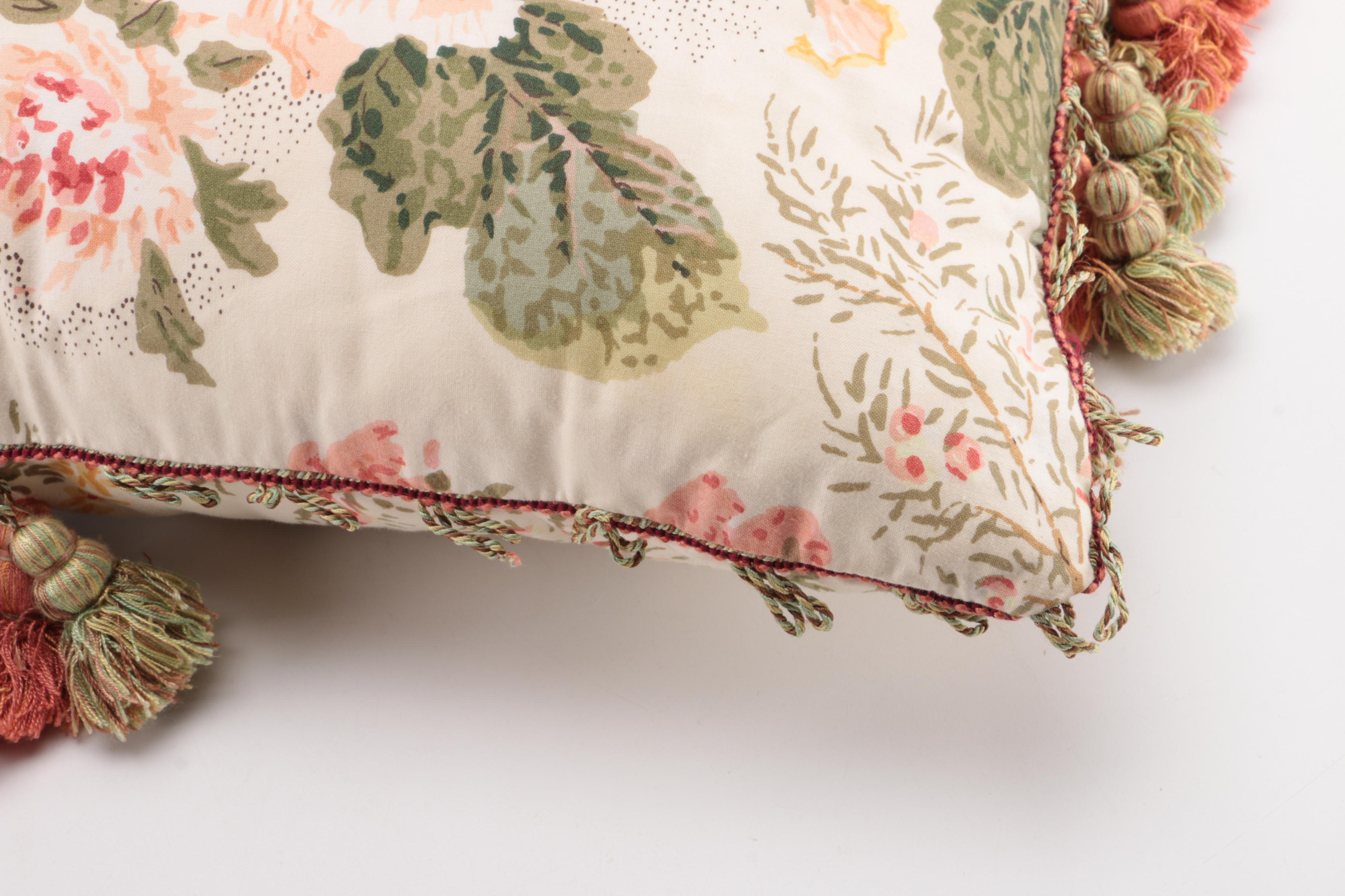 Custom Designer Fabric Accent Pillows