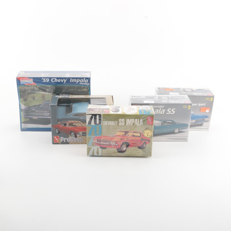 Chevy Impala Model Kits and Die-Cast Cars