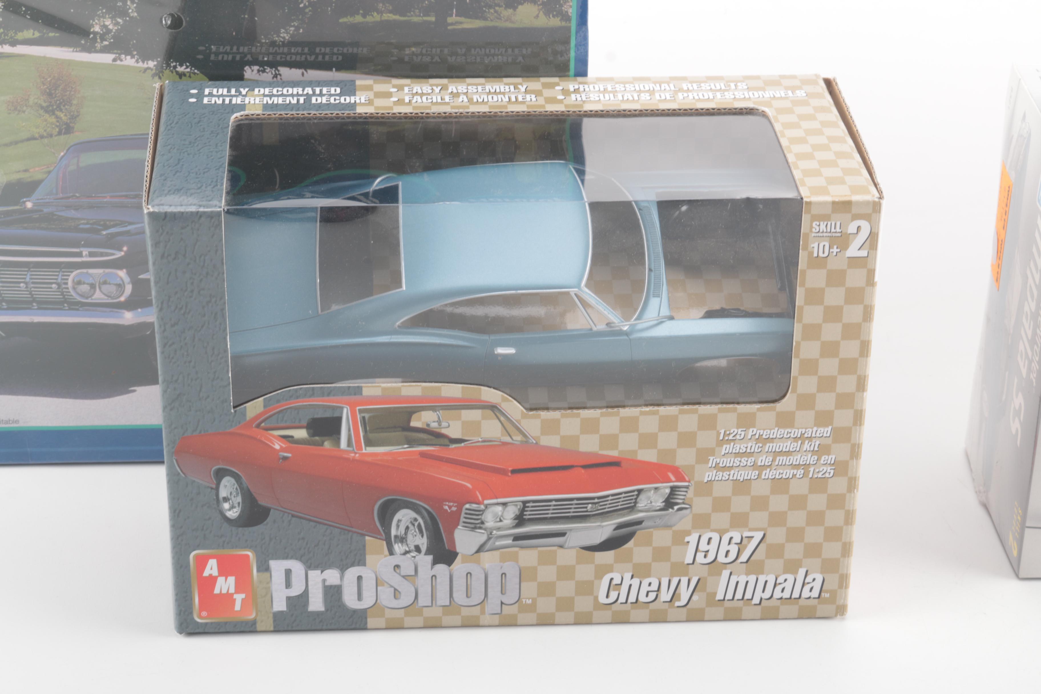 Chevy Impala Model Kits and Die-Cast Cars