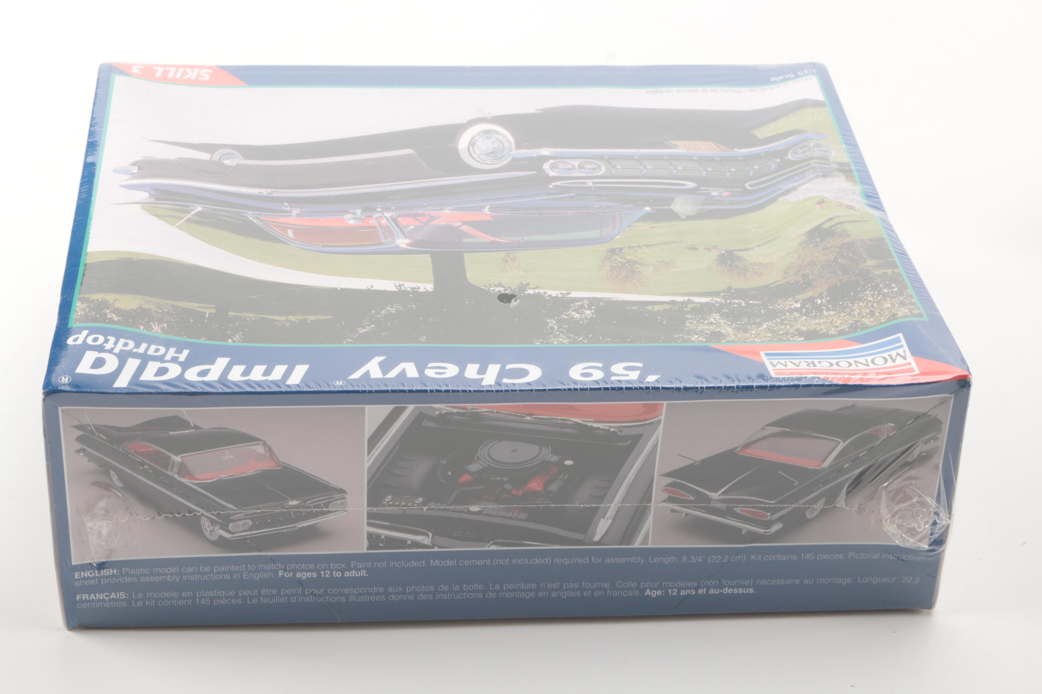 Chevy Impala Model Kits and Die-Cast Cars