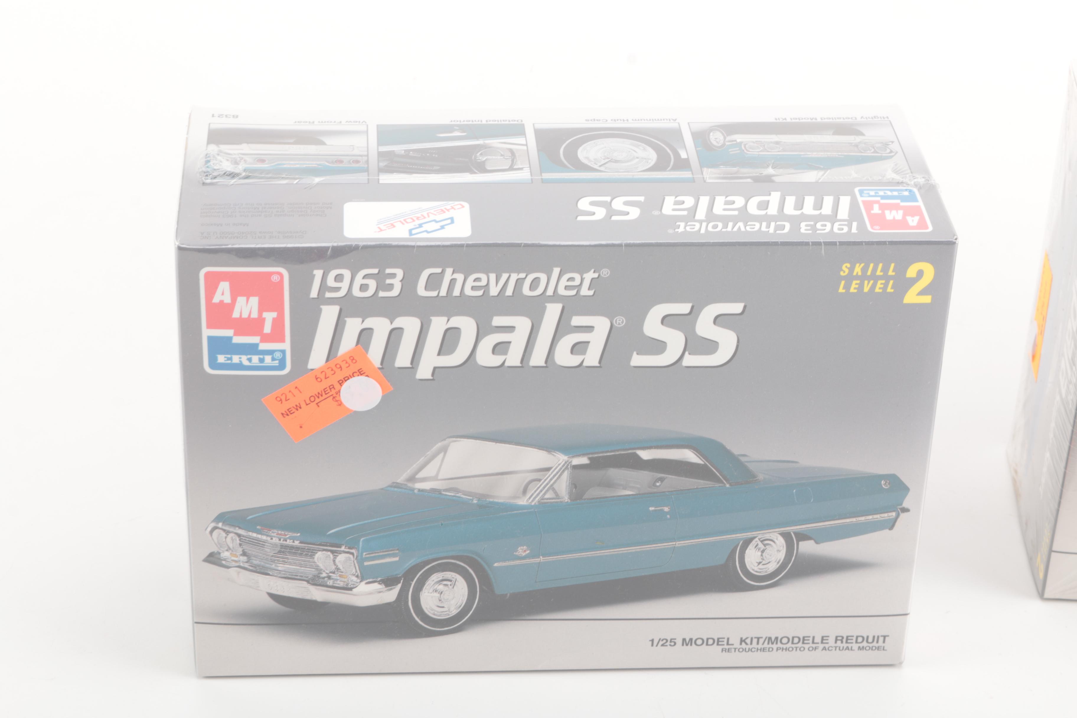 Chevy Impala Model Kits and Die-Cast Cars