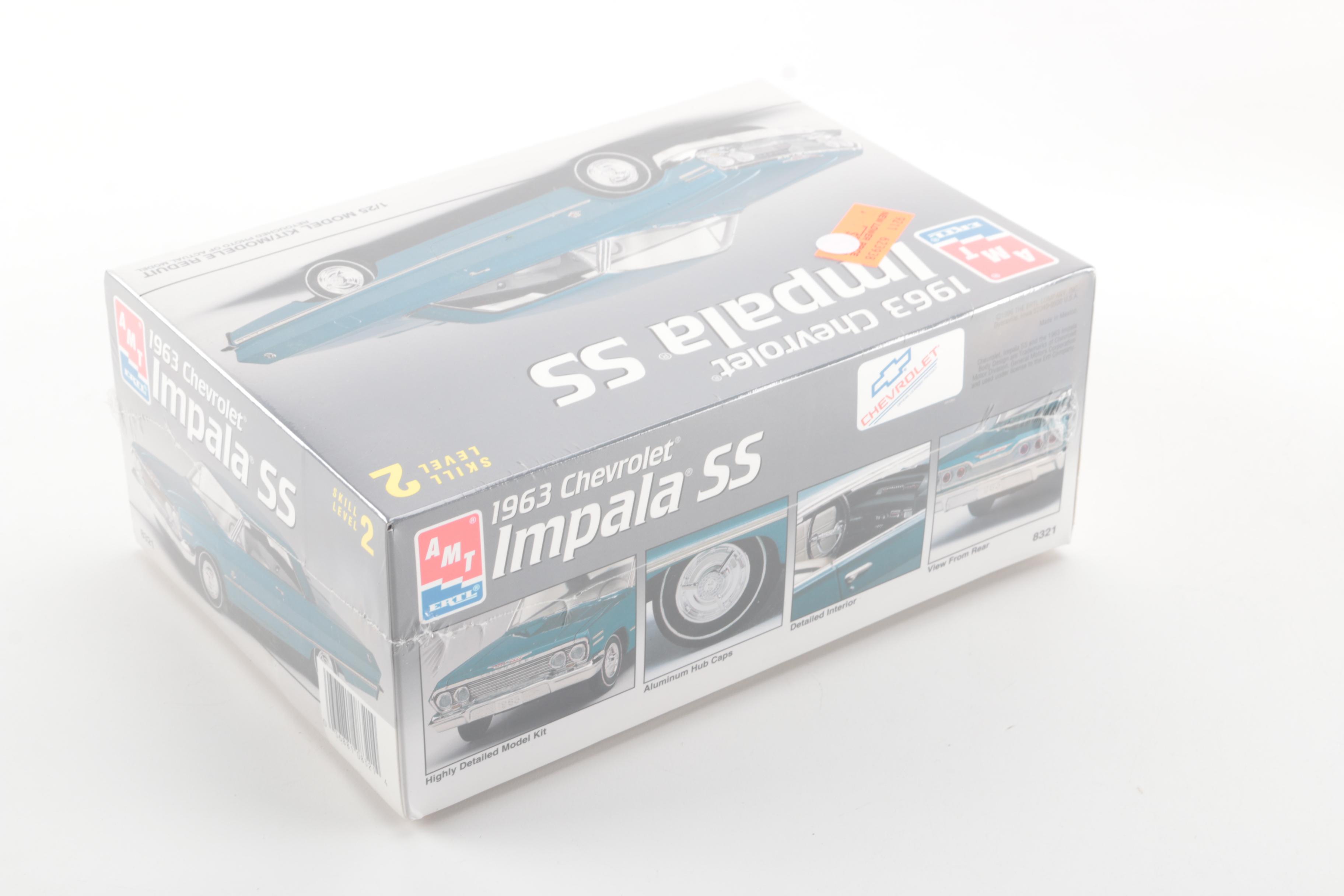 Chevy Impala Model Kits and Die-Cast Cars