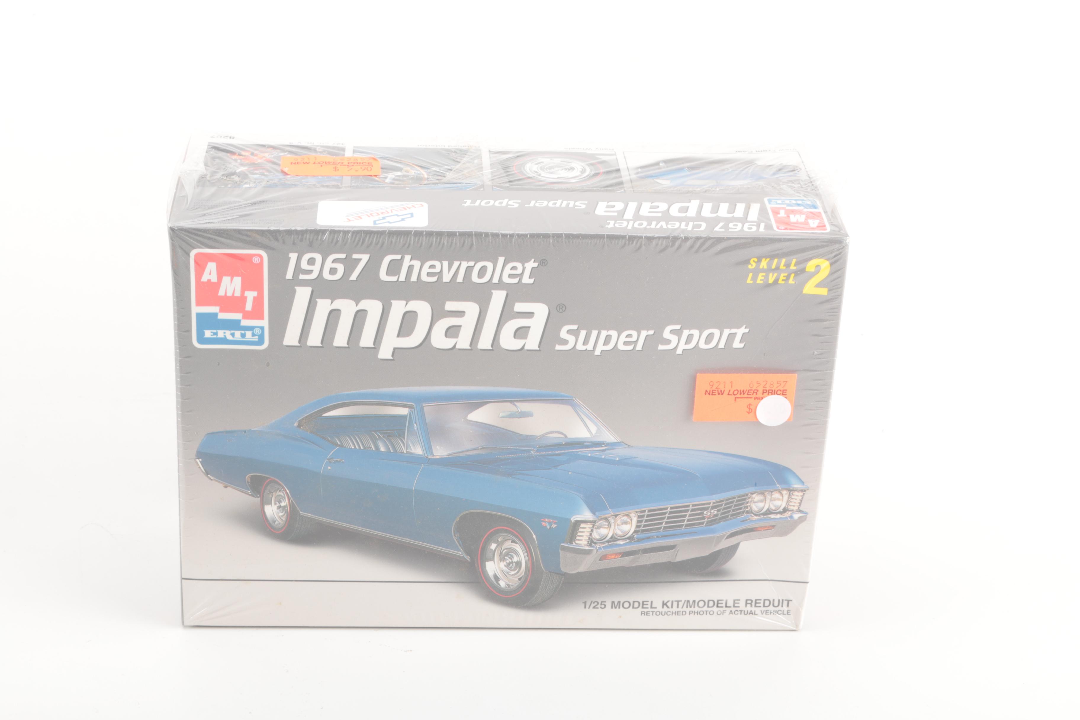 Chevy Impala Model Kits and Die-Cast Cars