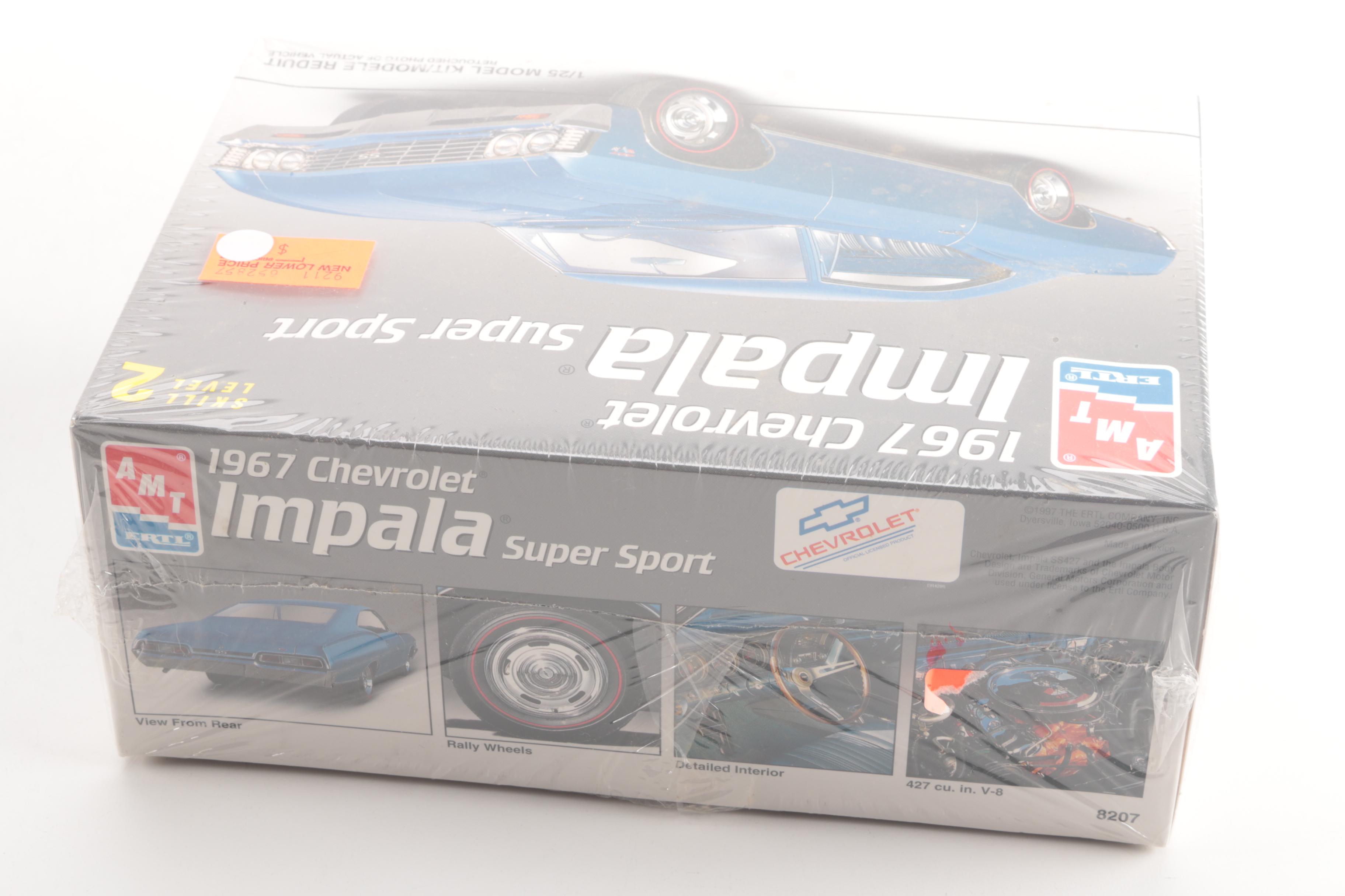 Chevy Impala Model Kits and Die-Cast Cars