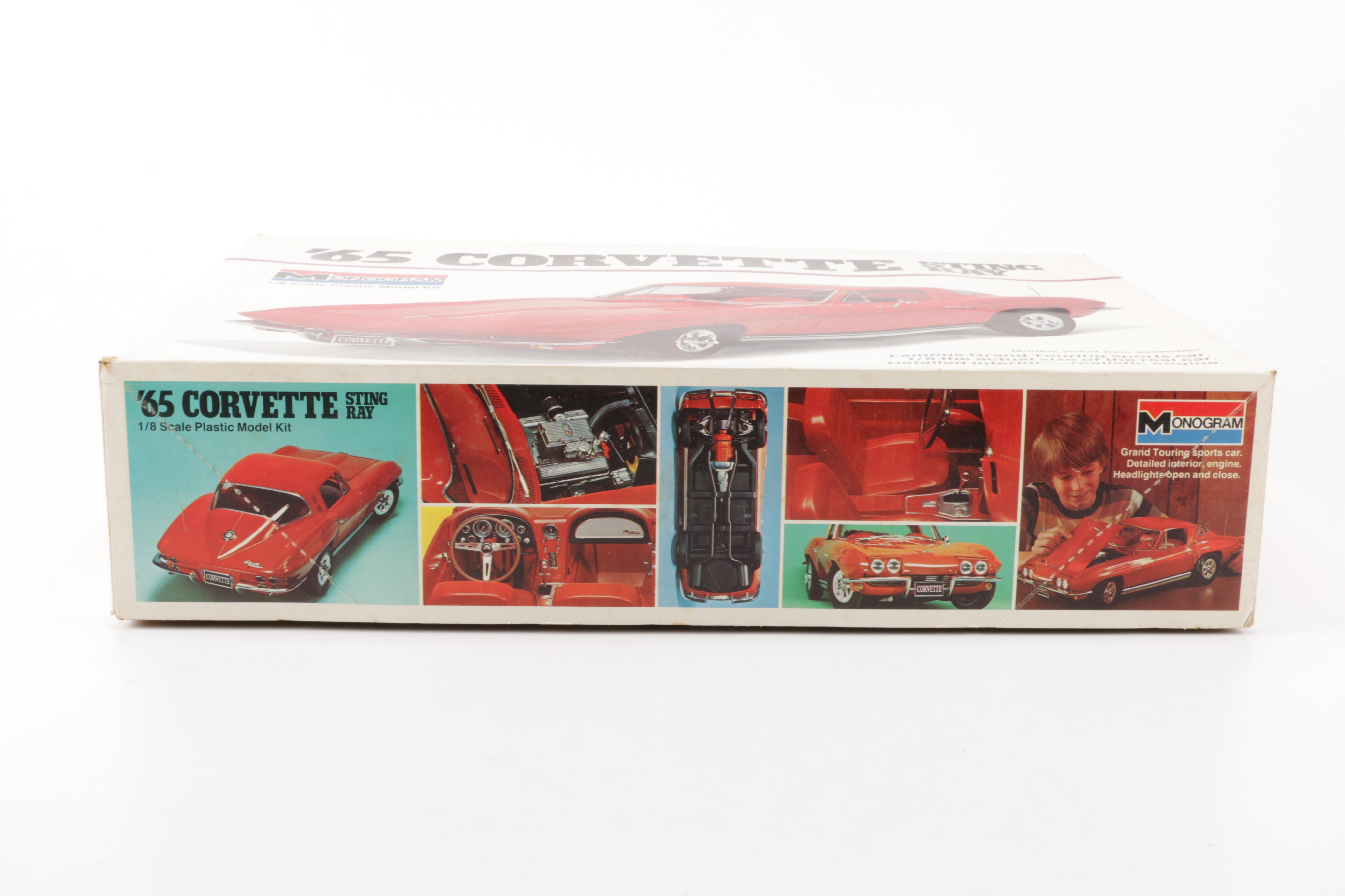 Monogram '65 Corevette Sting Ray Model Kit
