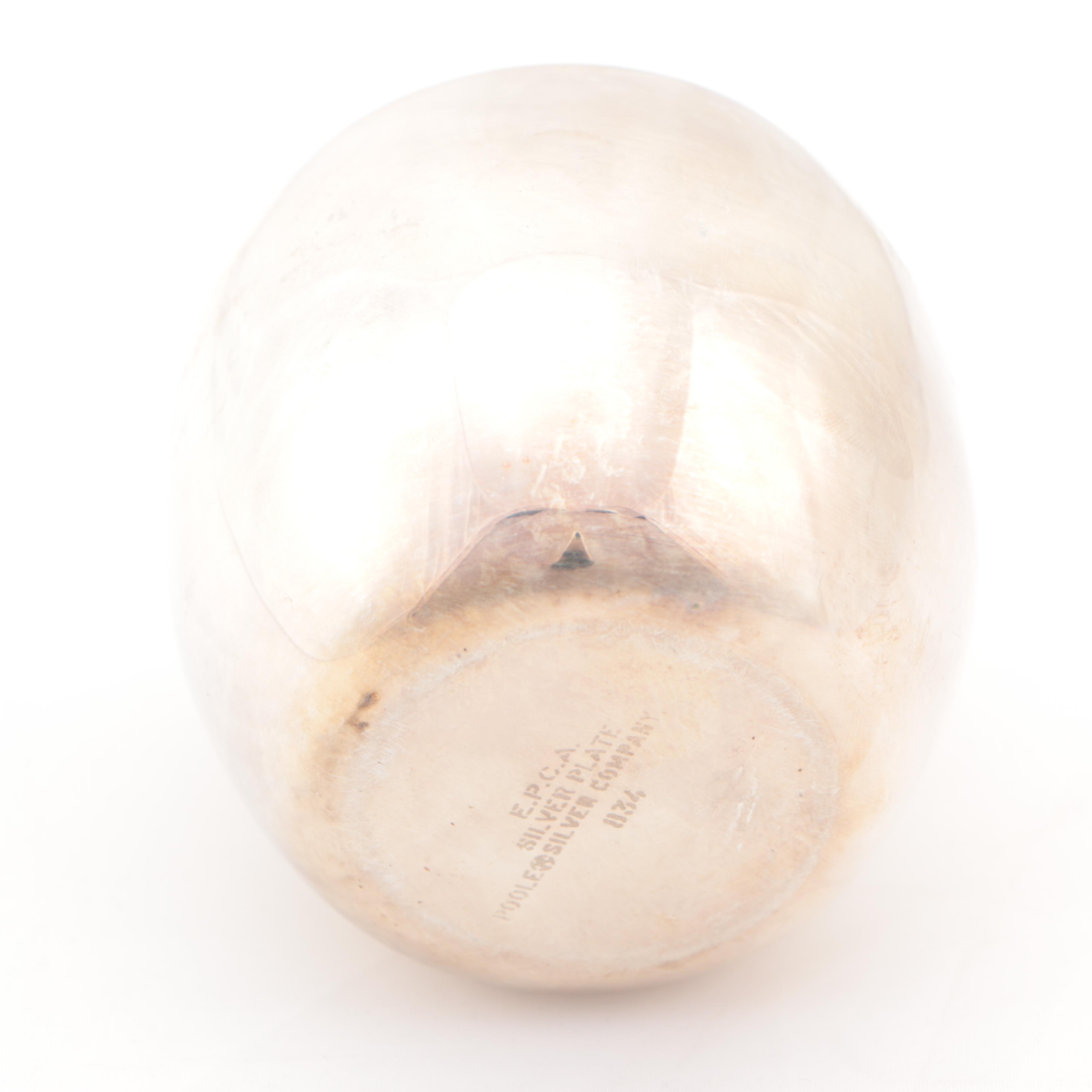 Poole Silver Plated Cups