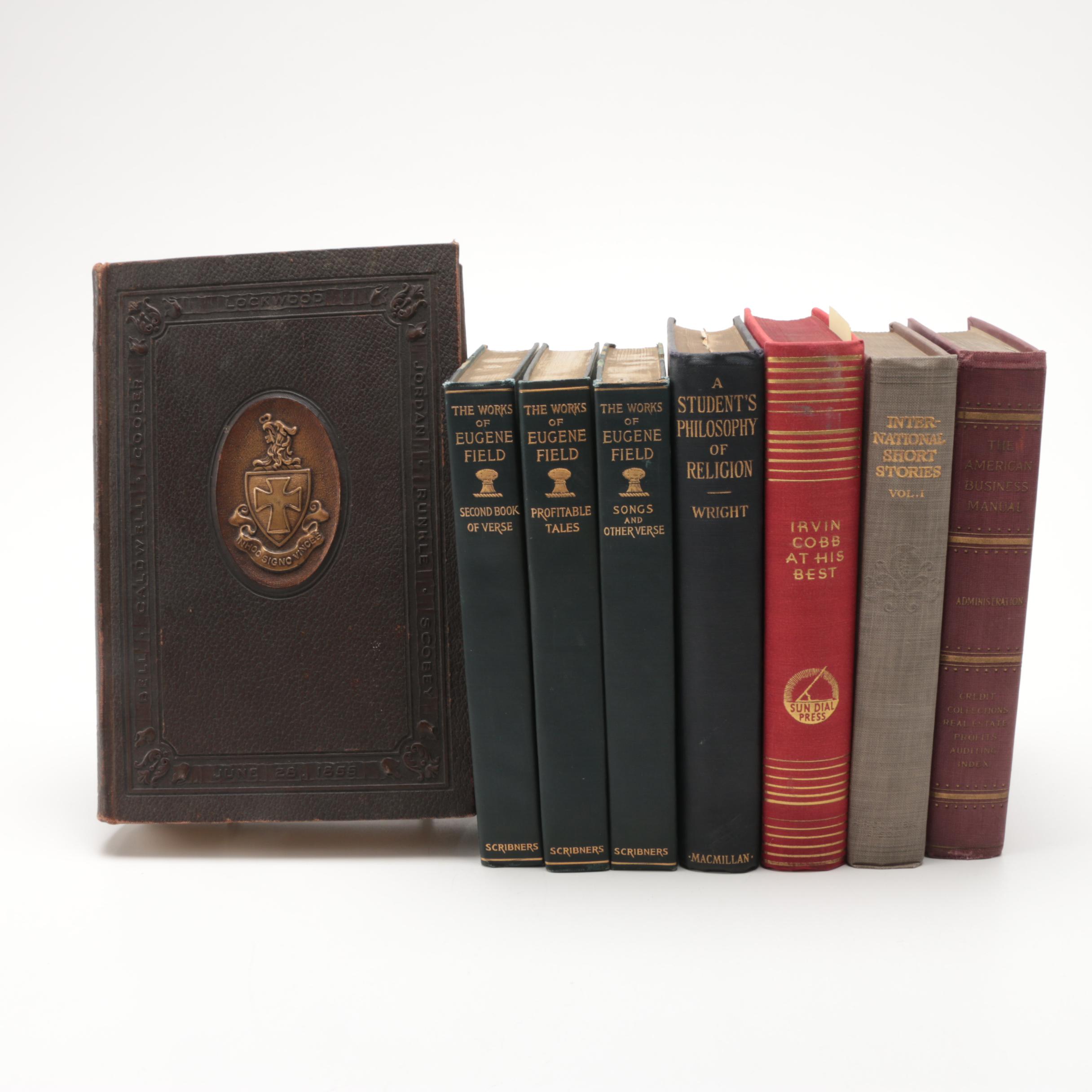 Collection of Vintage Hardbound Books