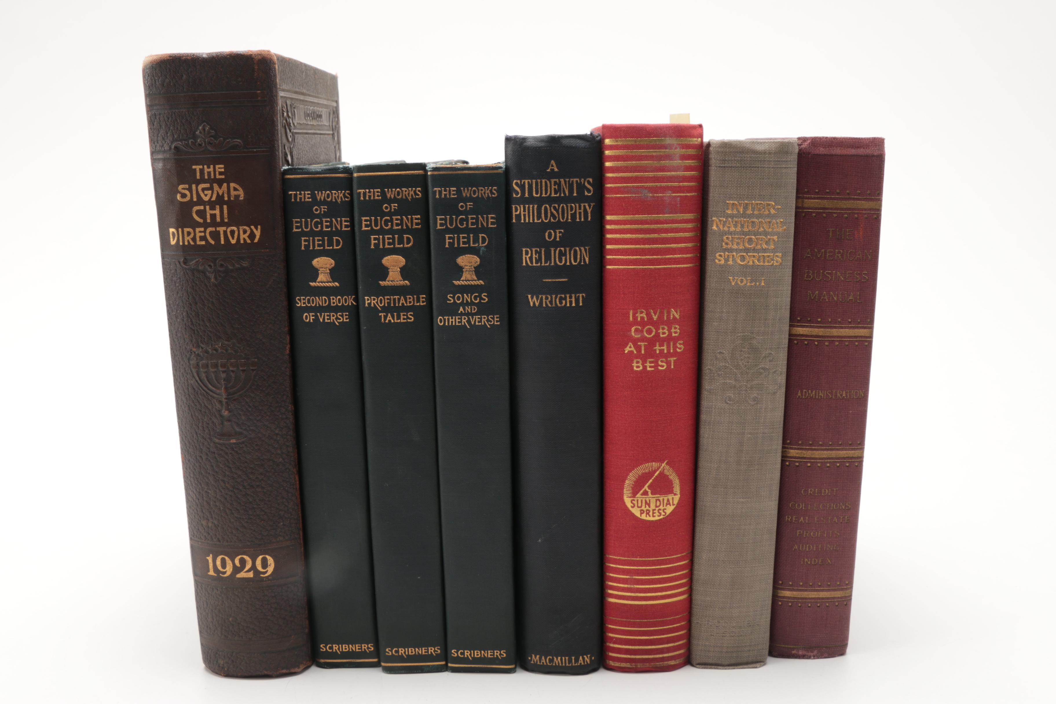 Collection of Vintage Hardbound Books