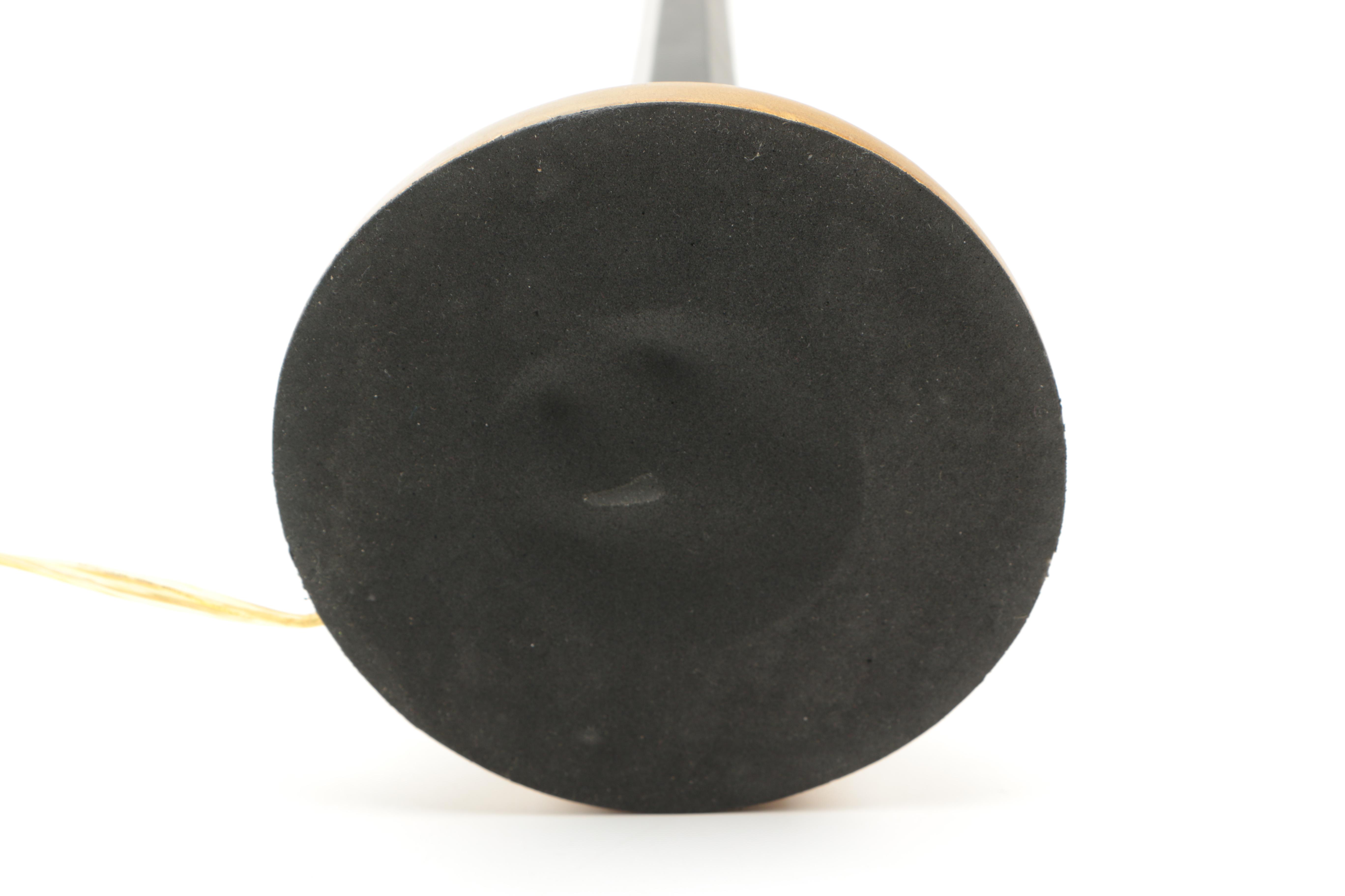 Mid Century Style Black and Gold Table Lamps