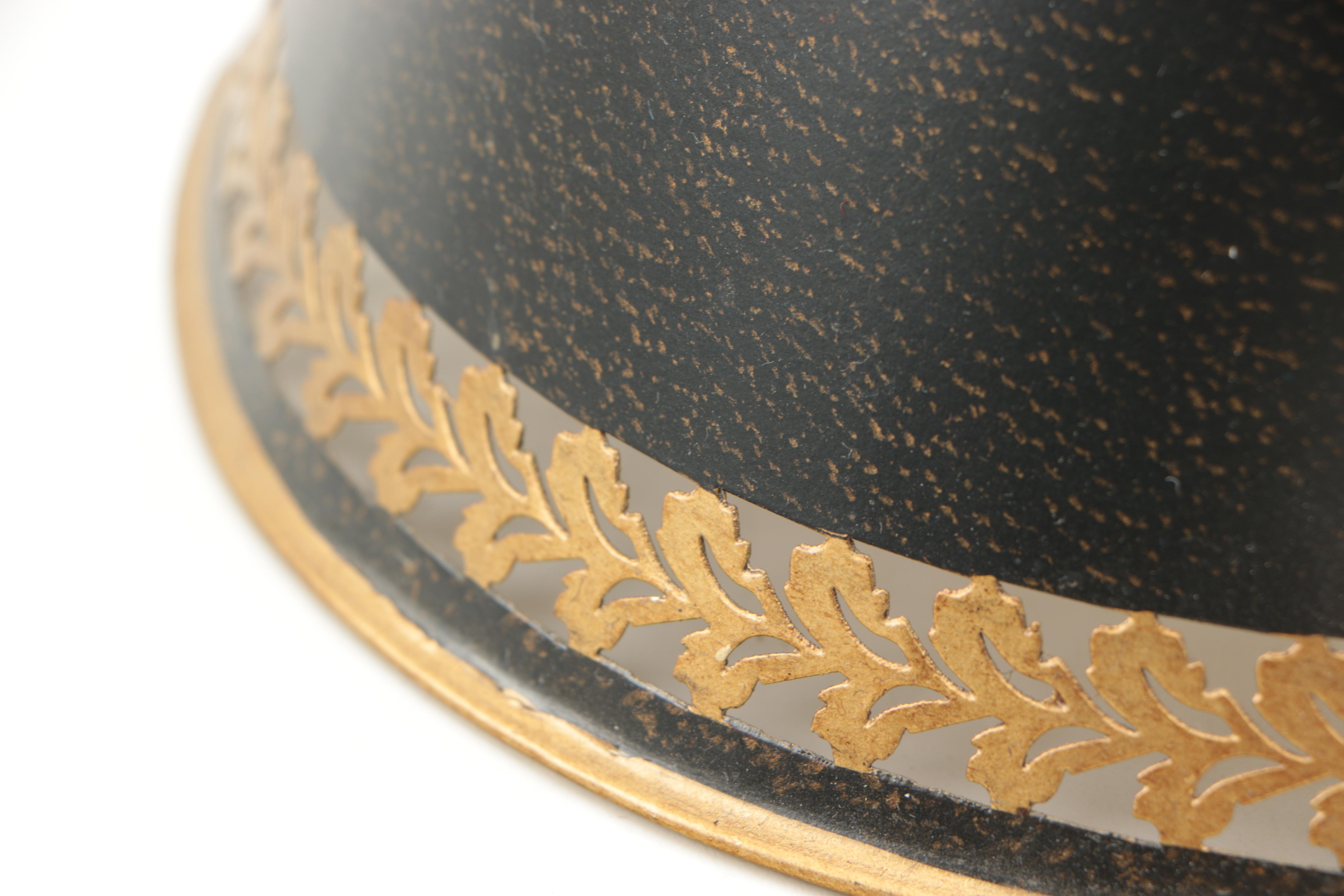 Mid Century Style Black and Gold Table Lamps