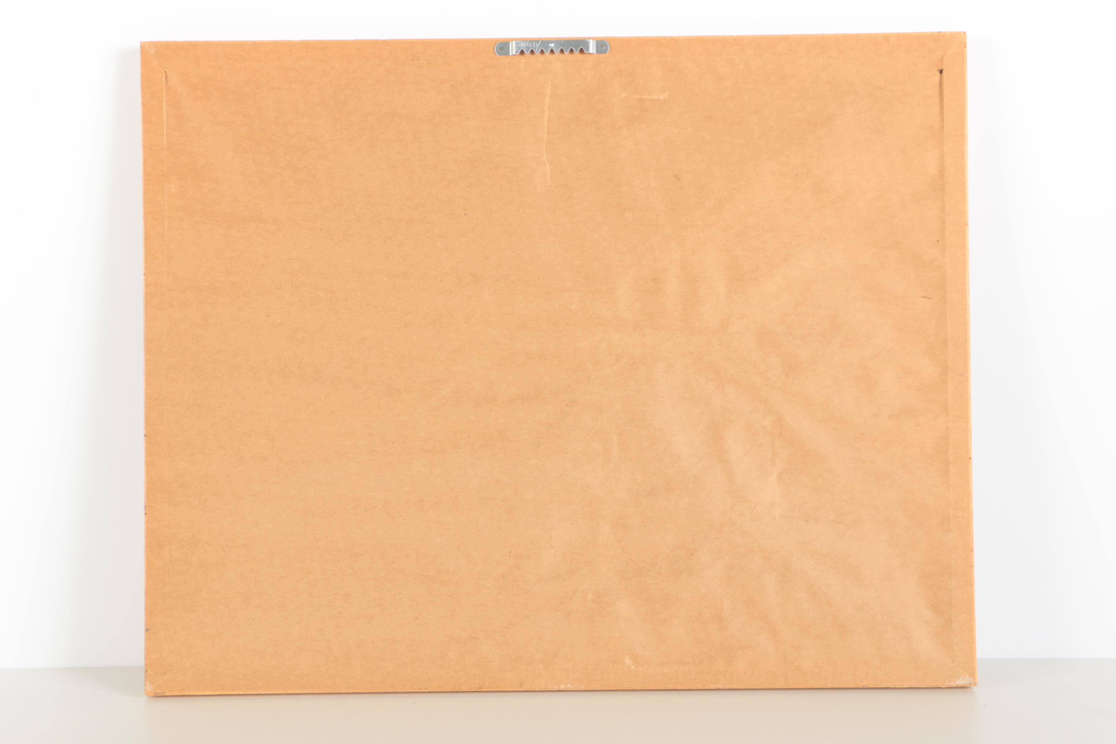 J. Corish Offset Lithograph "U.S.S. Constitution"