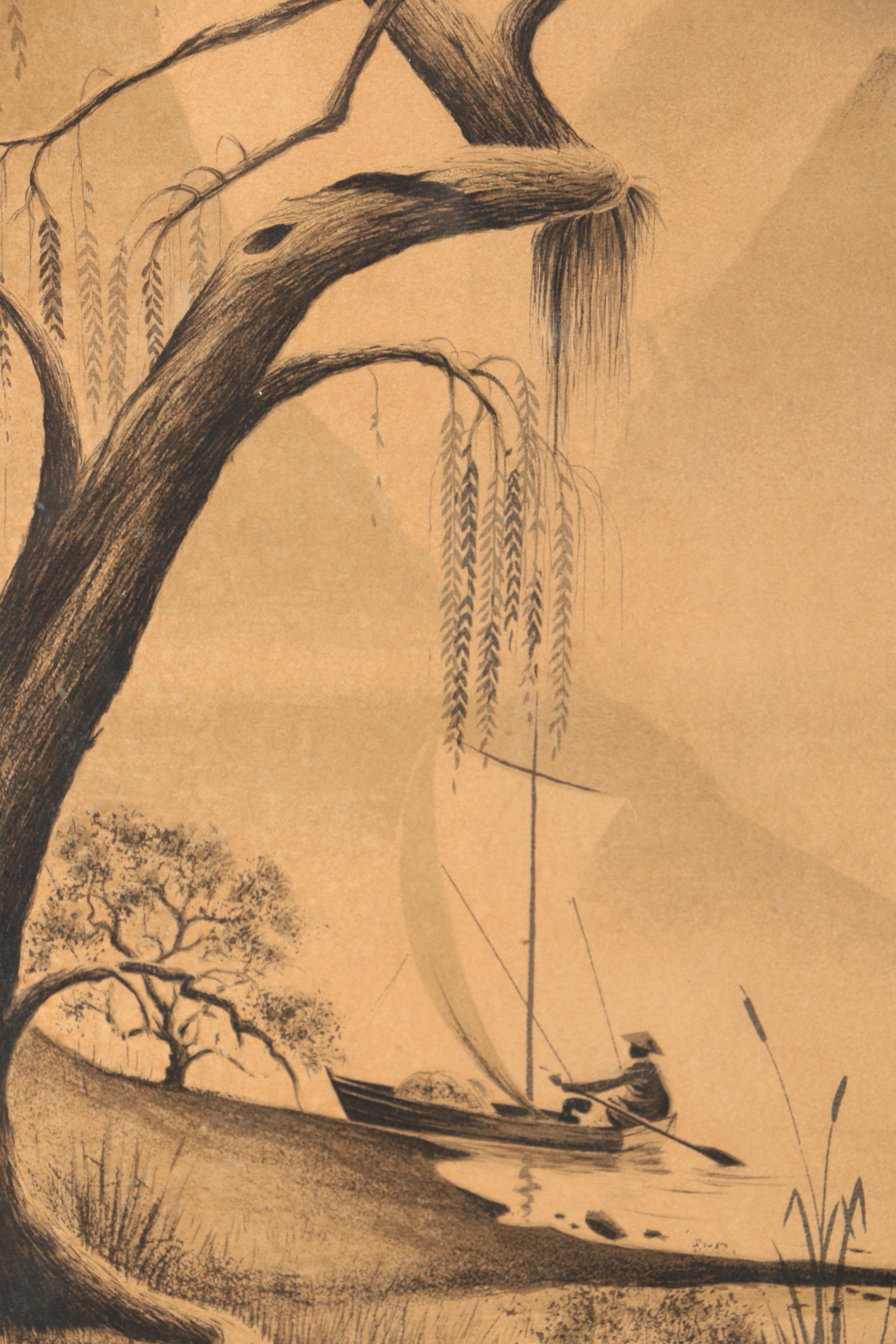 James Bunnell East Asian-Inspired Ink Painting