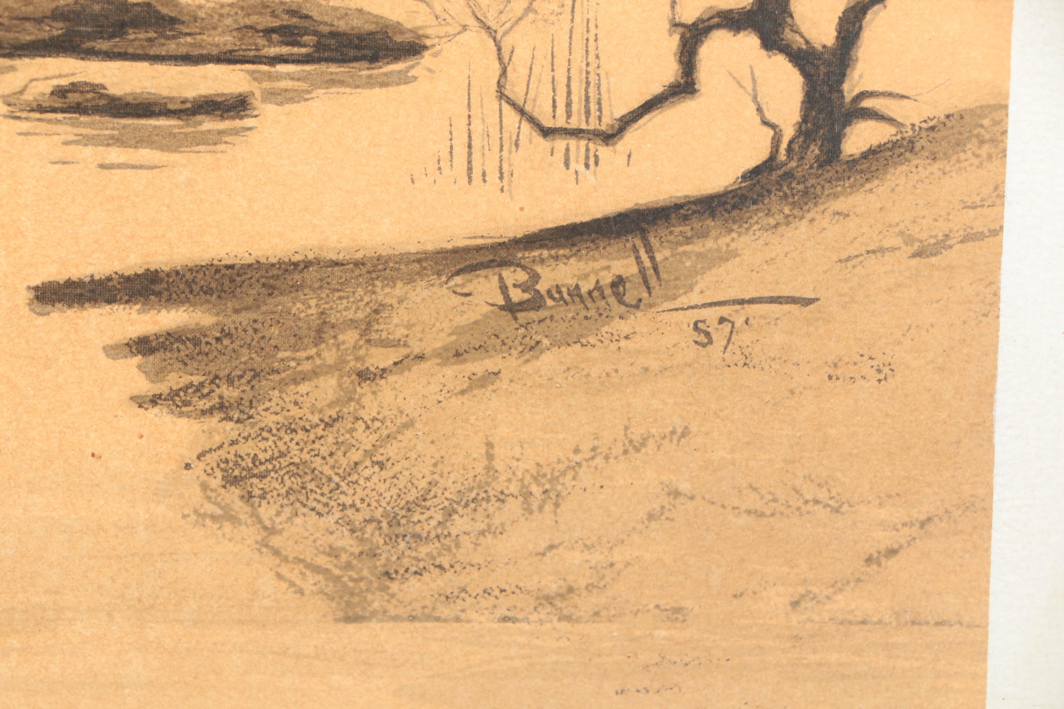 James Bunnell East Asian-Inspired Ink Painting