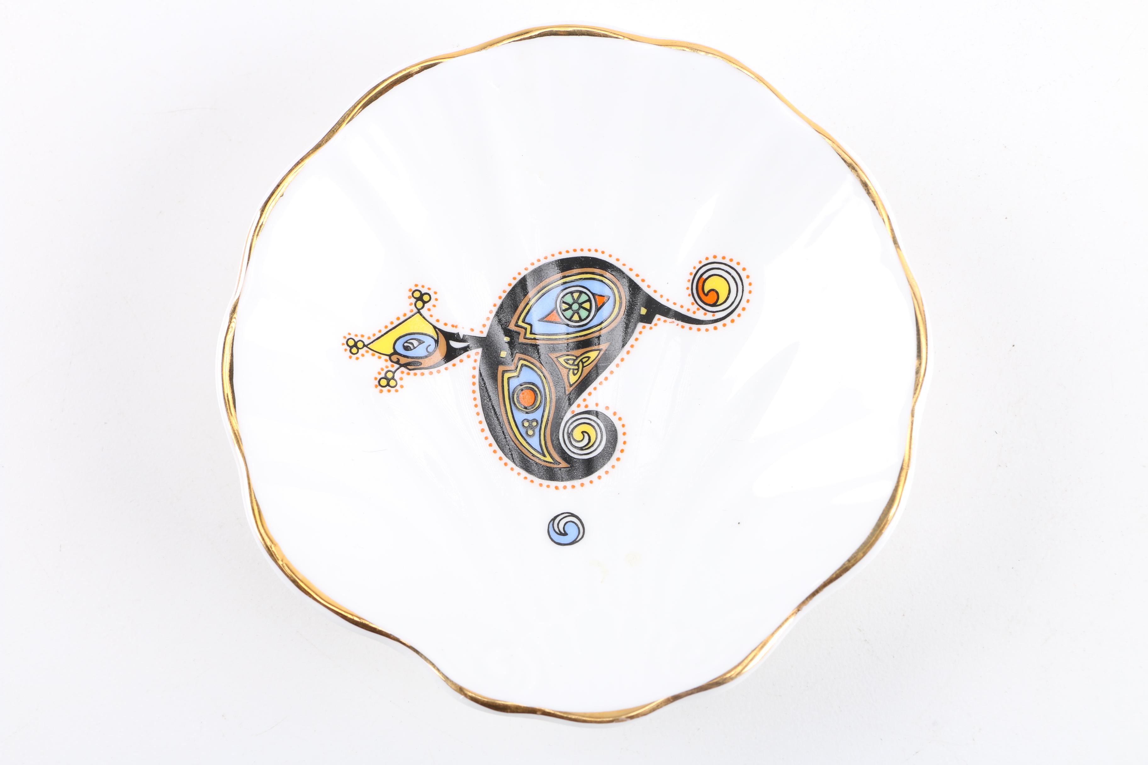 Royal Tara Porcelain Vase and Plates