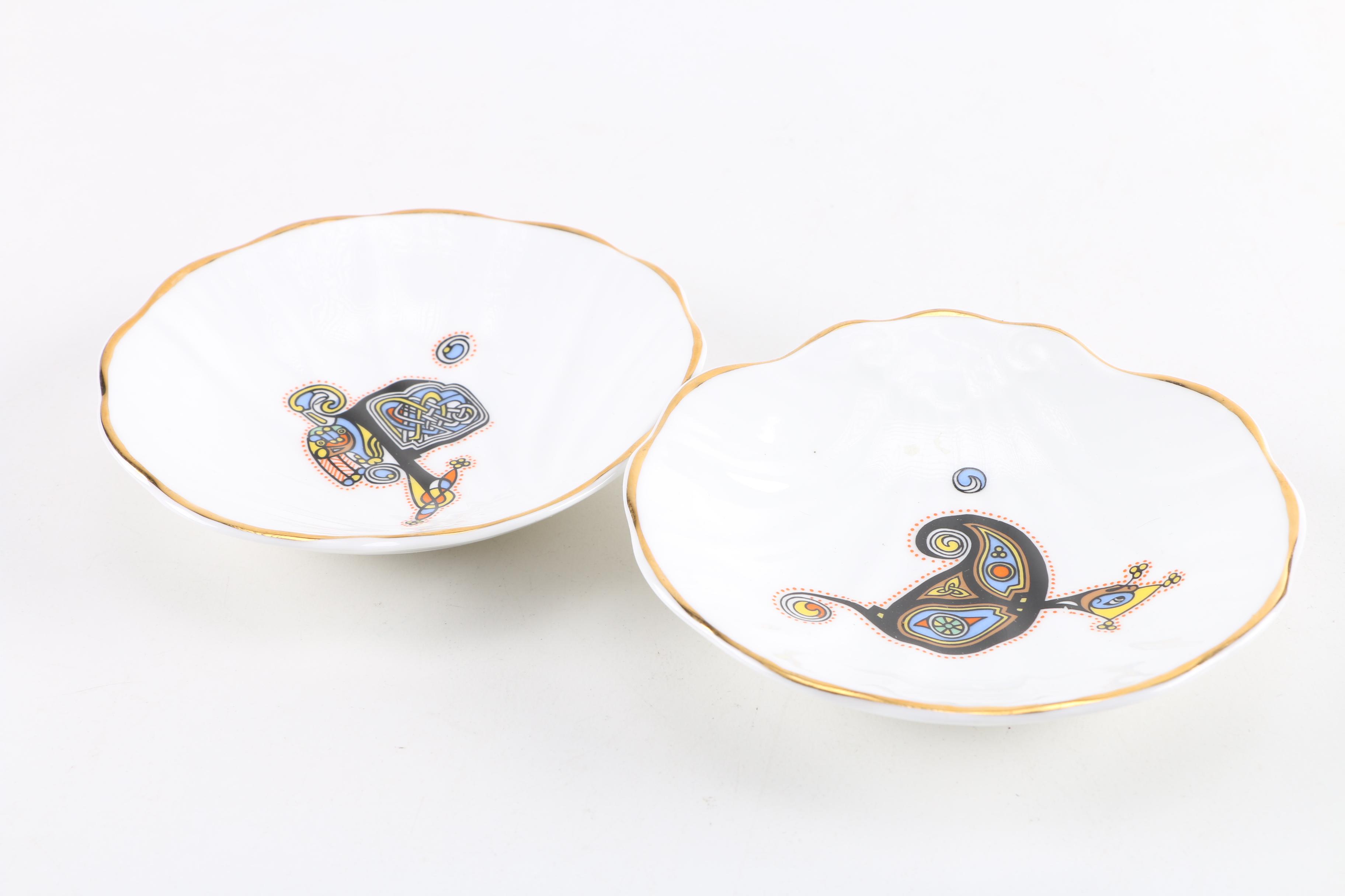 Royal Tara Porcelain Vase and Plates