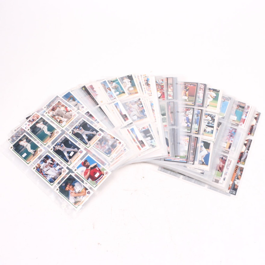 Large Selection of Sports Trading Cards