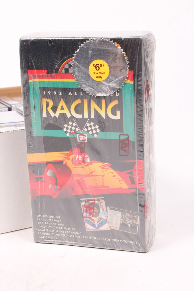 Collection of Mid-1990's NASCAR Trading Cards