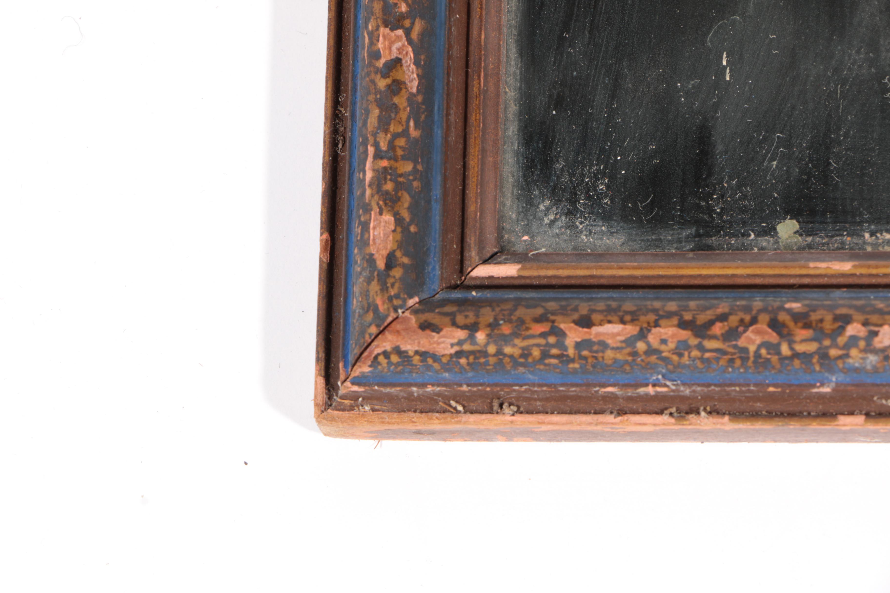 Framed Crazy Quilt Panels and Trumeau Mirror