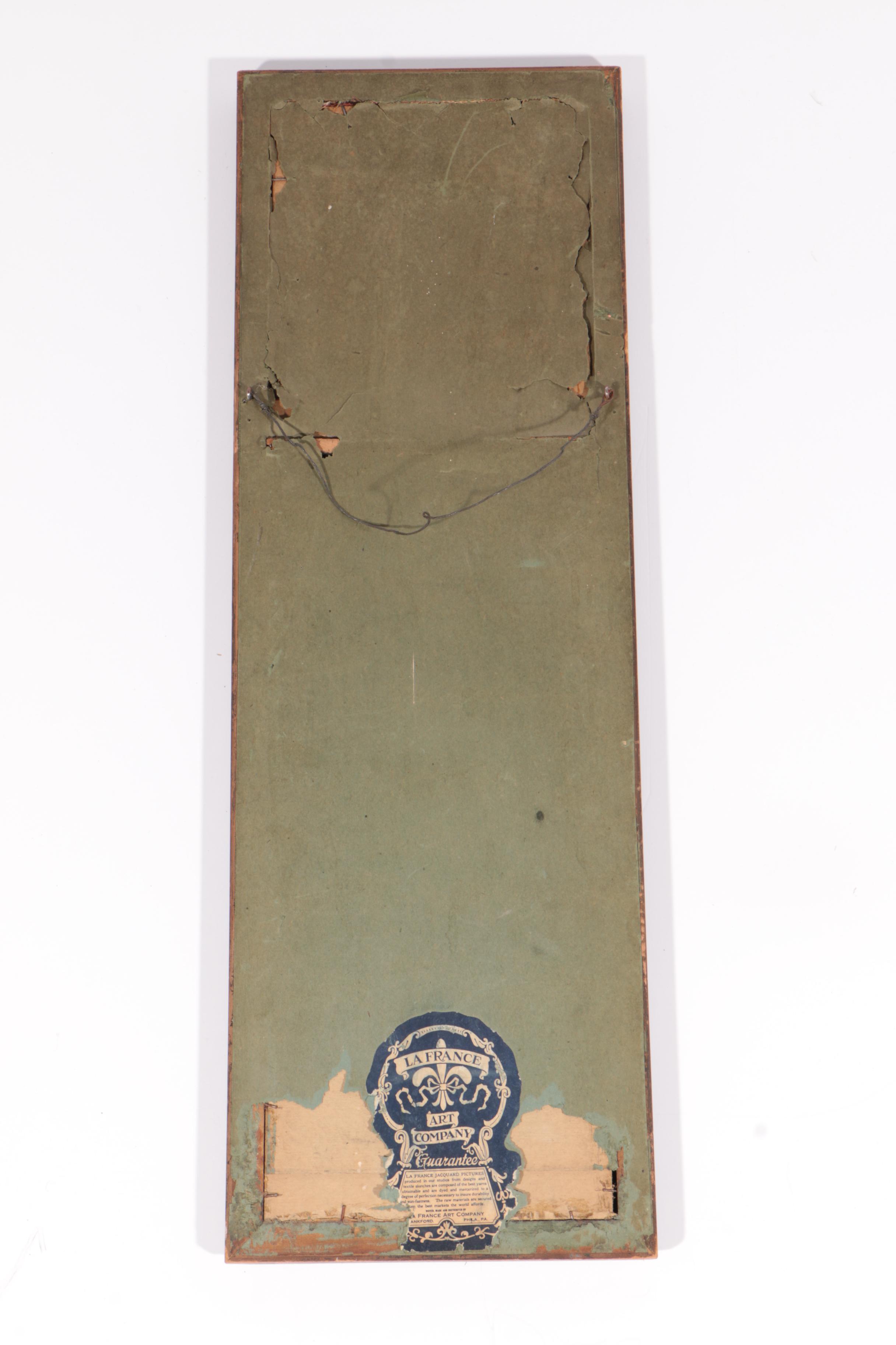 Framed Crazy Quilt Panels and Trumeau Mirror