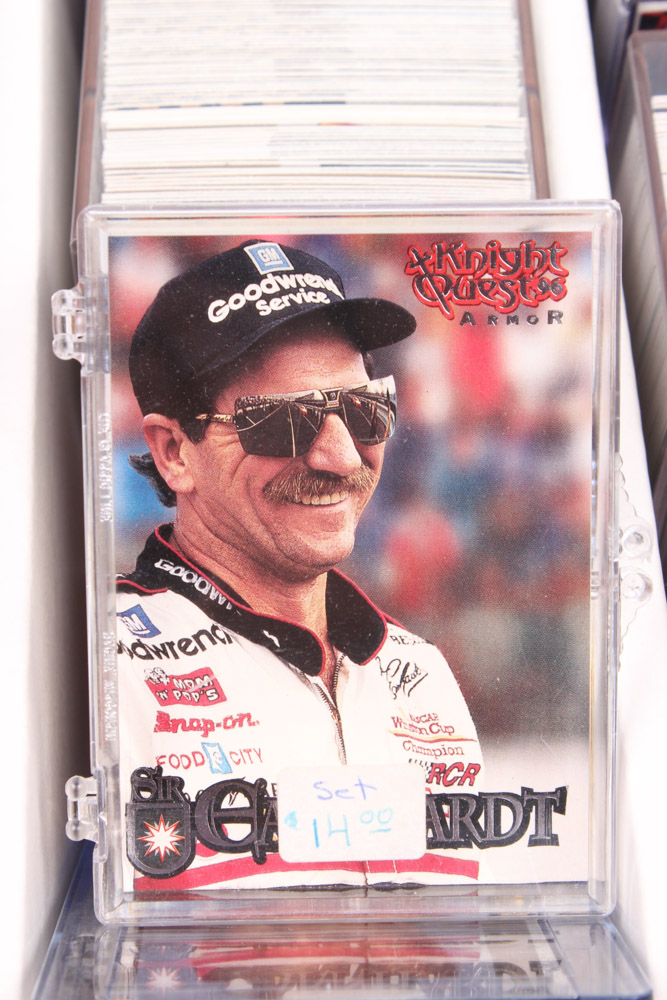 Collection of Mid-1990's NASCAR Trading Cards
