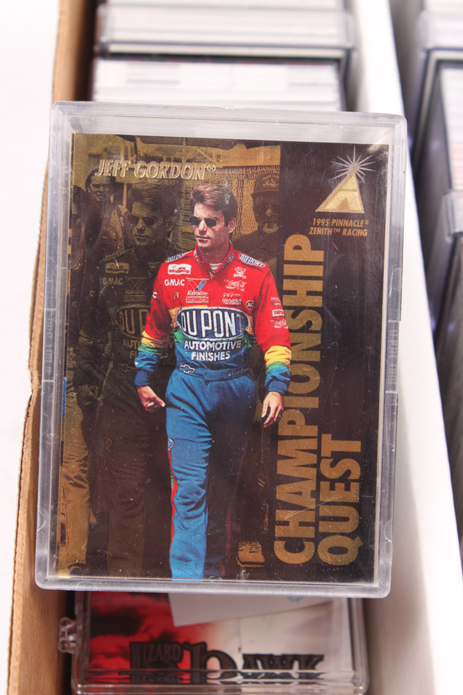 Collection of Mid-1990's NASCAR Trading Cards