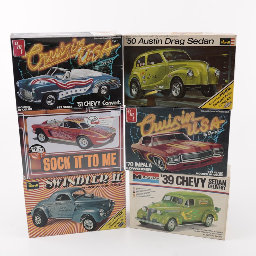 Model Cars Featuring Monogram and Revell