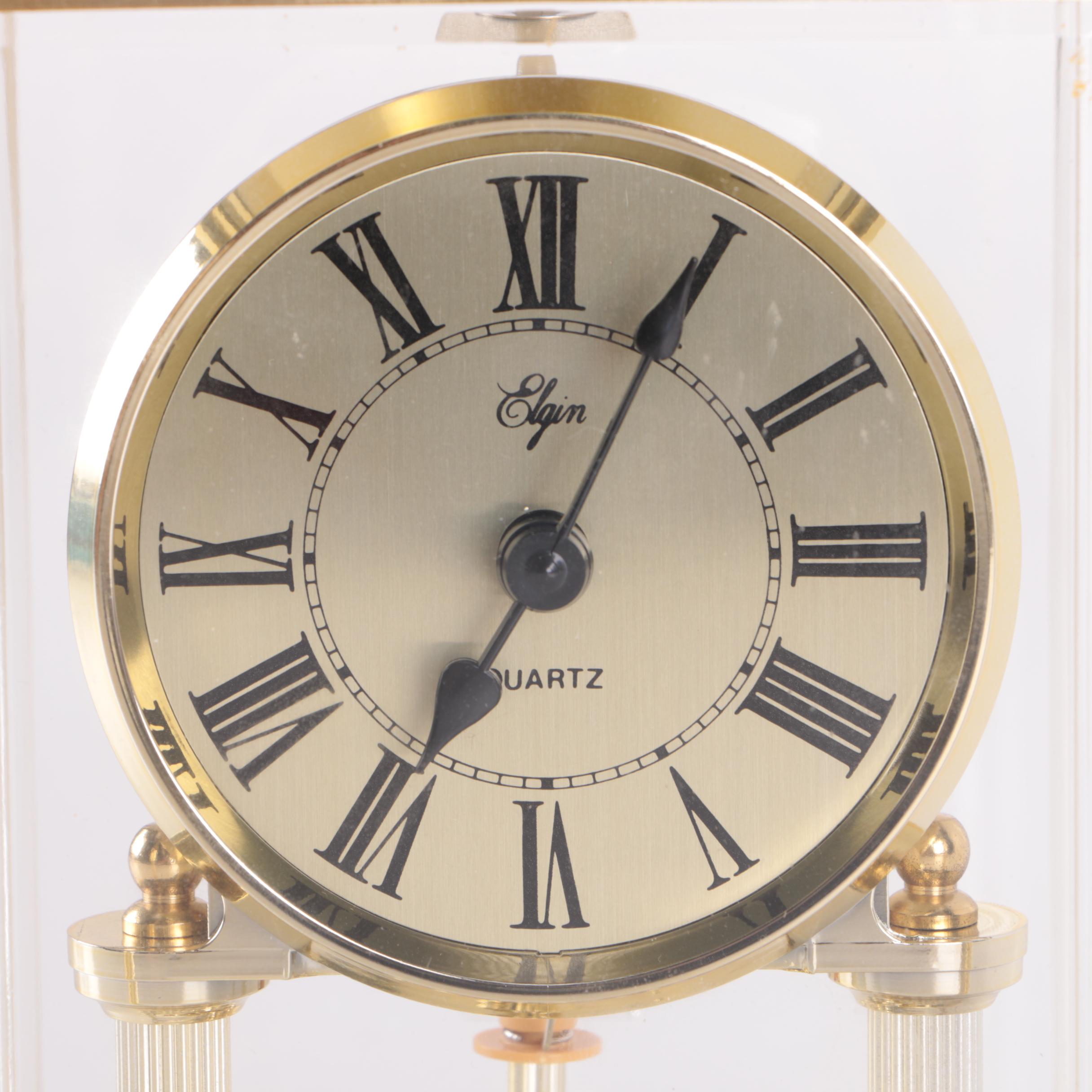 Elgin Anniversary Style Desktop Clock