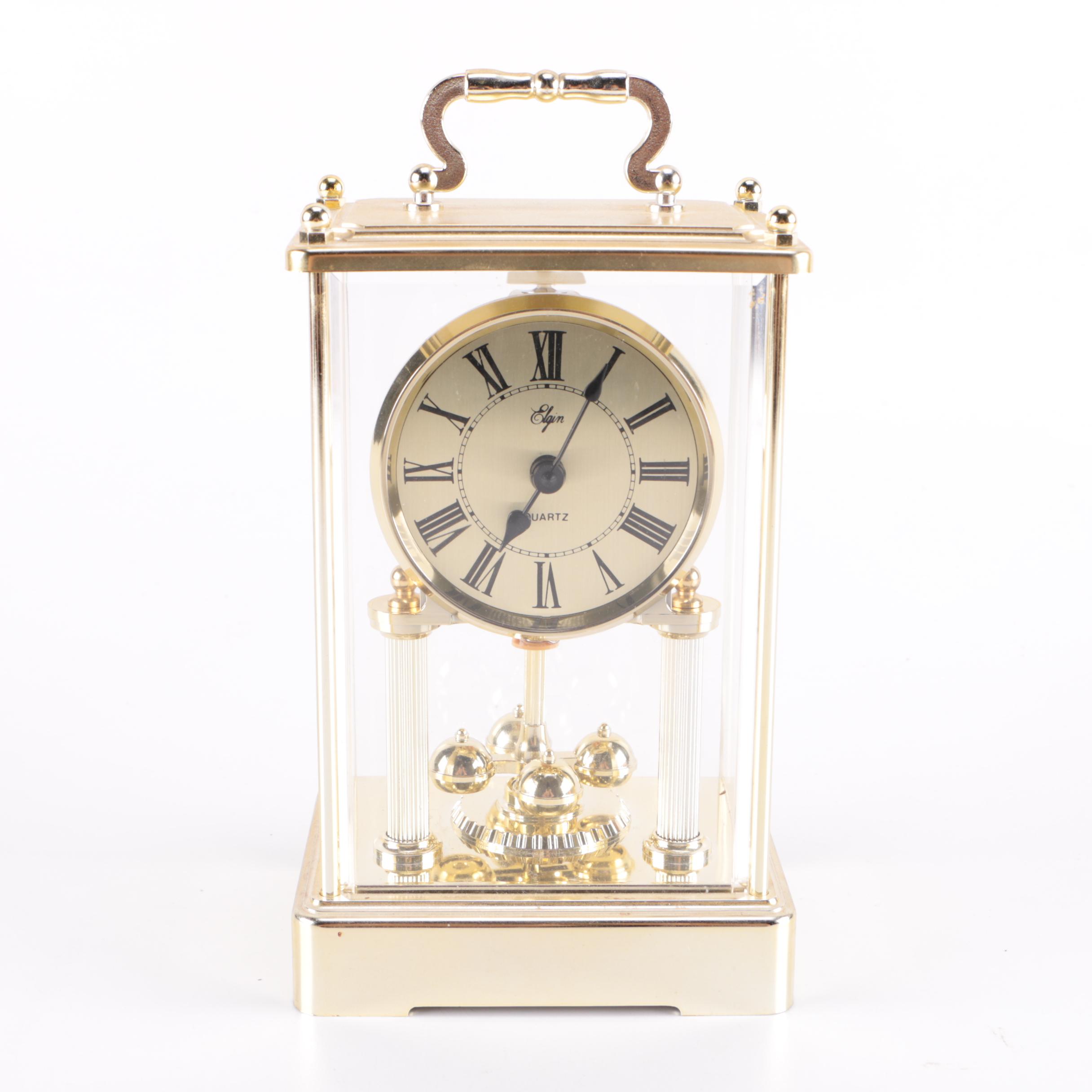 Elgin Anniversary Style Desktop Clock